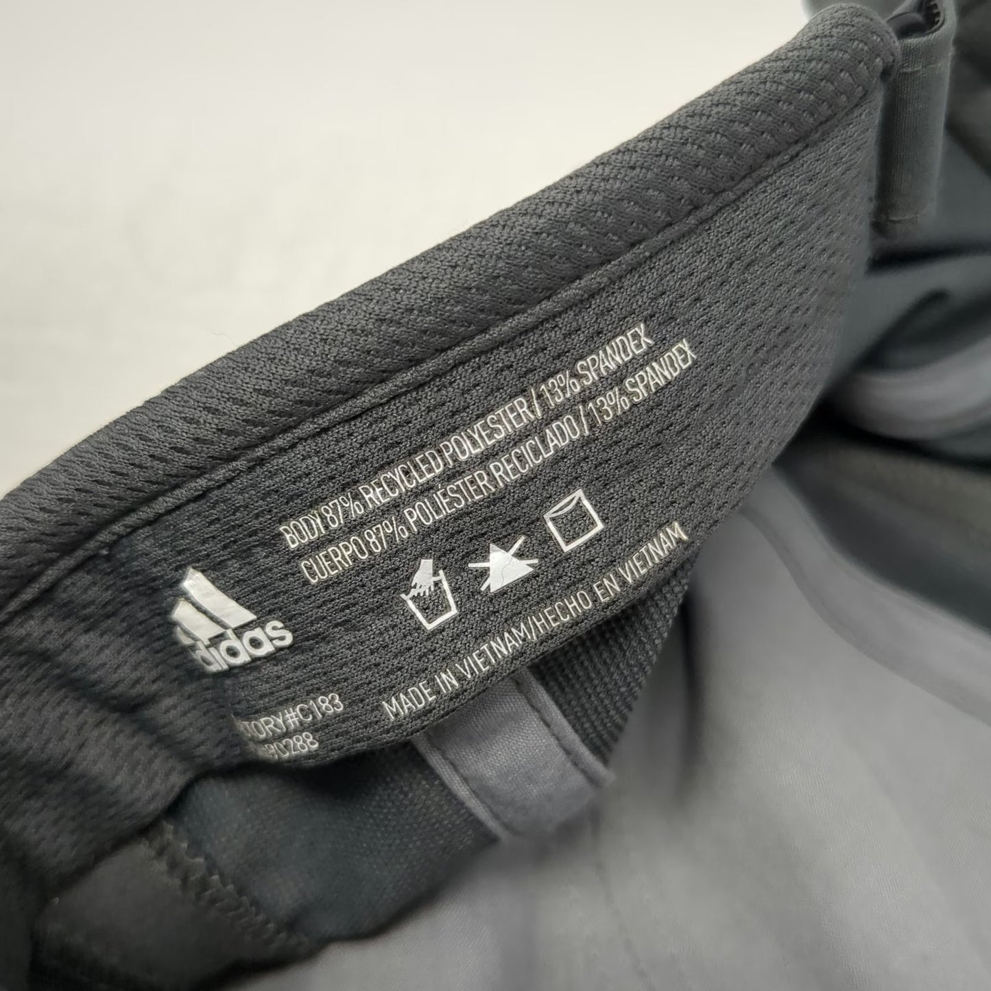 adidas Baseball Cap Gray One Size Aeroready Recycled Strapback Performance Hat