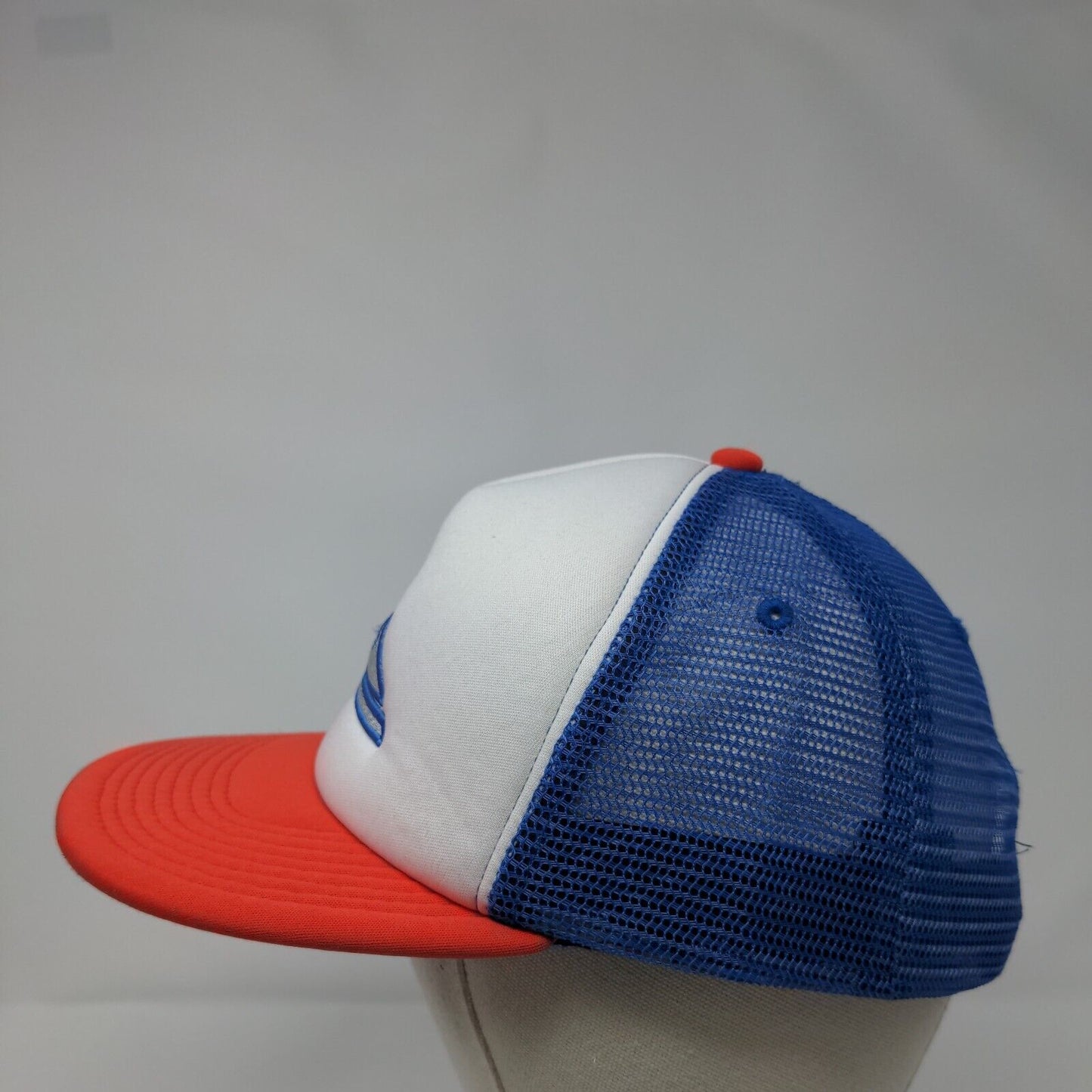 Quiksilver Snapback Mesh Back Trucker Hat Multi Youth OSFM Colorblock