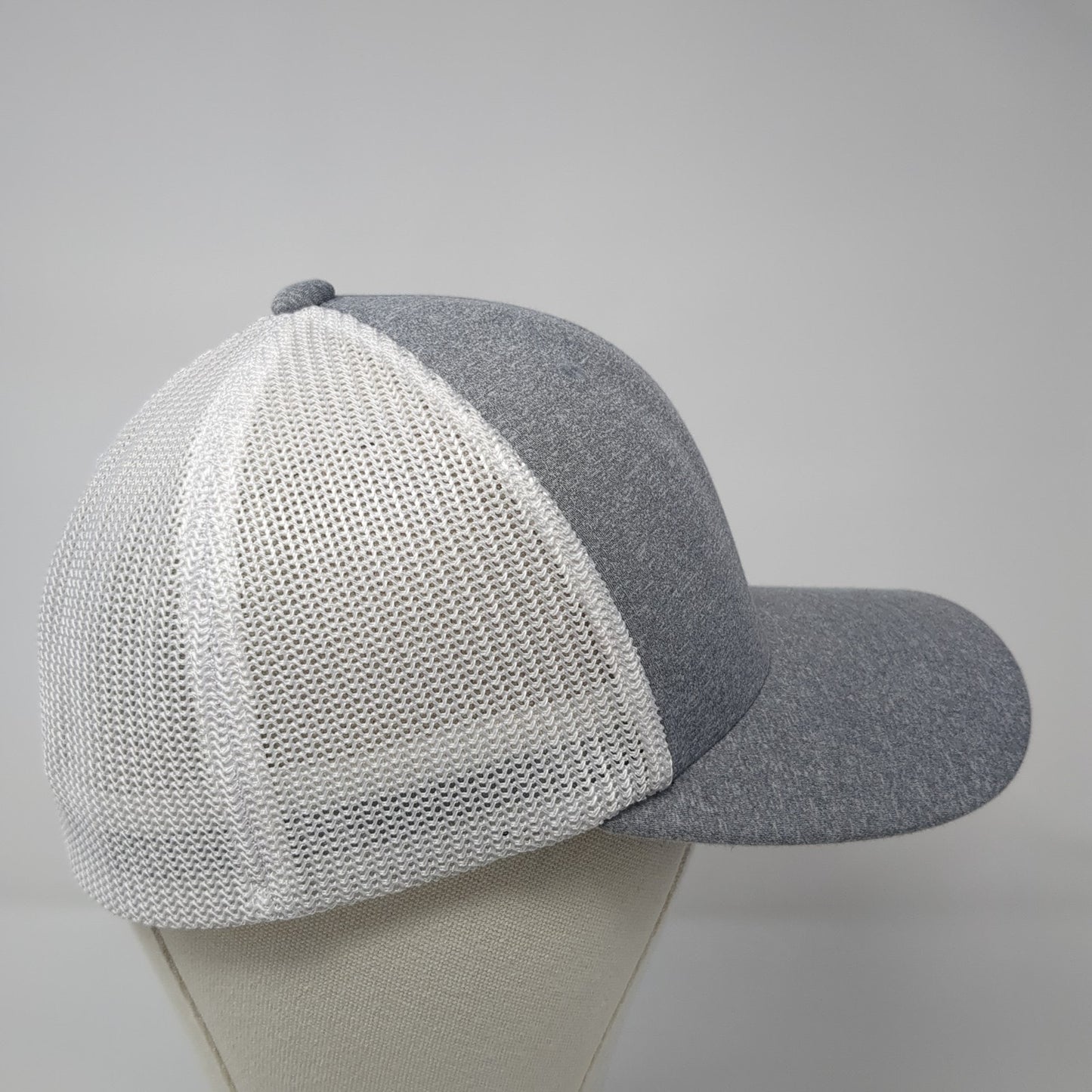 Epoc Training Center Fitted Baseball Cap Gray One Size Mesh Back Flexfit Yupoong