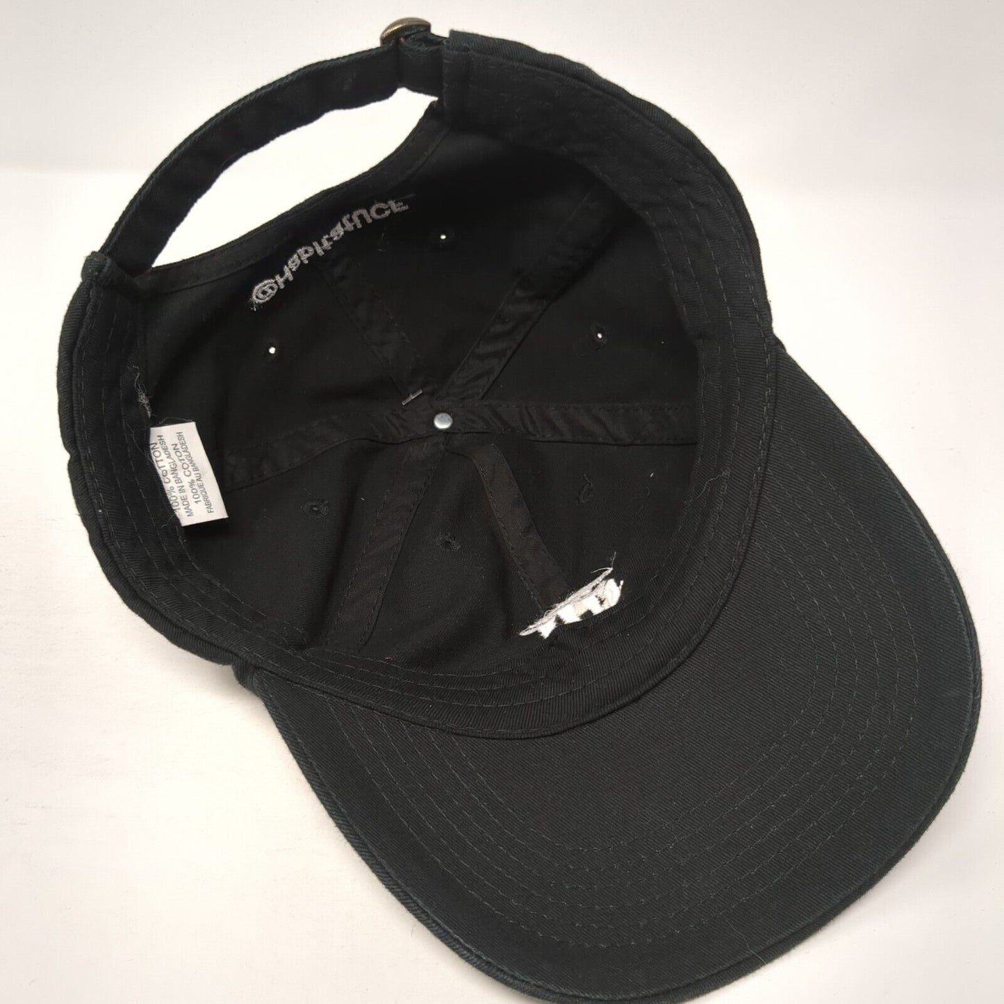 Habitat UCF Slideback Hat Black One Size Solid Adjustable Embroidered