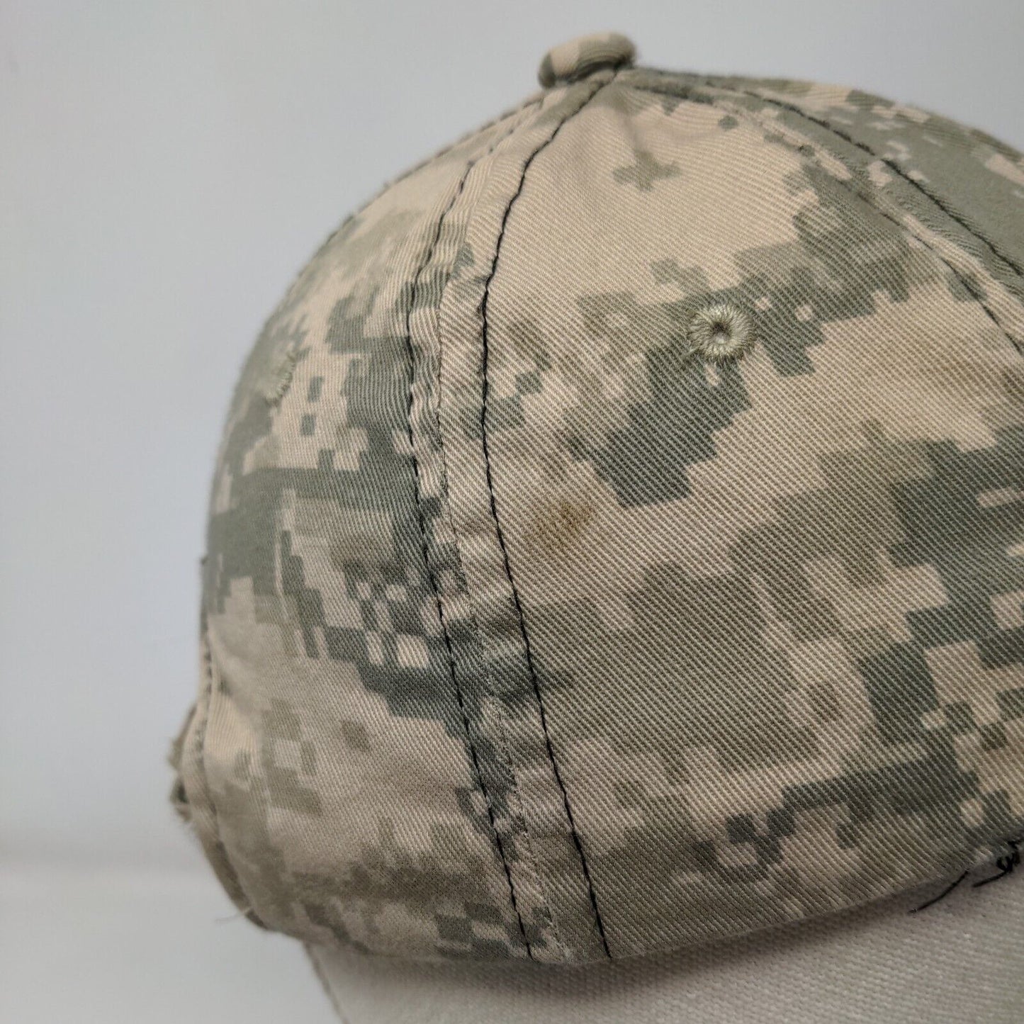 Cabela's Strapback Hat Camo Youth Embroidered Adjustable Outdoor