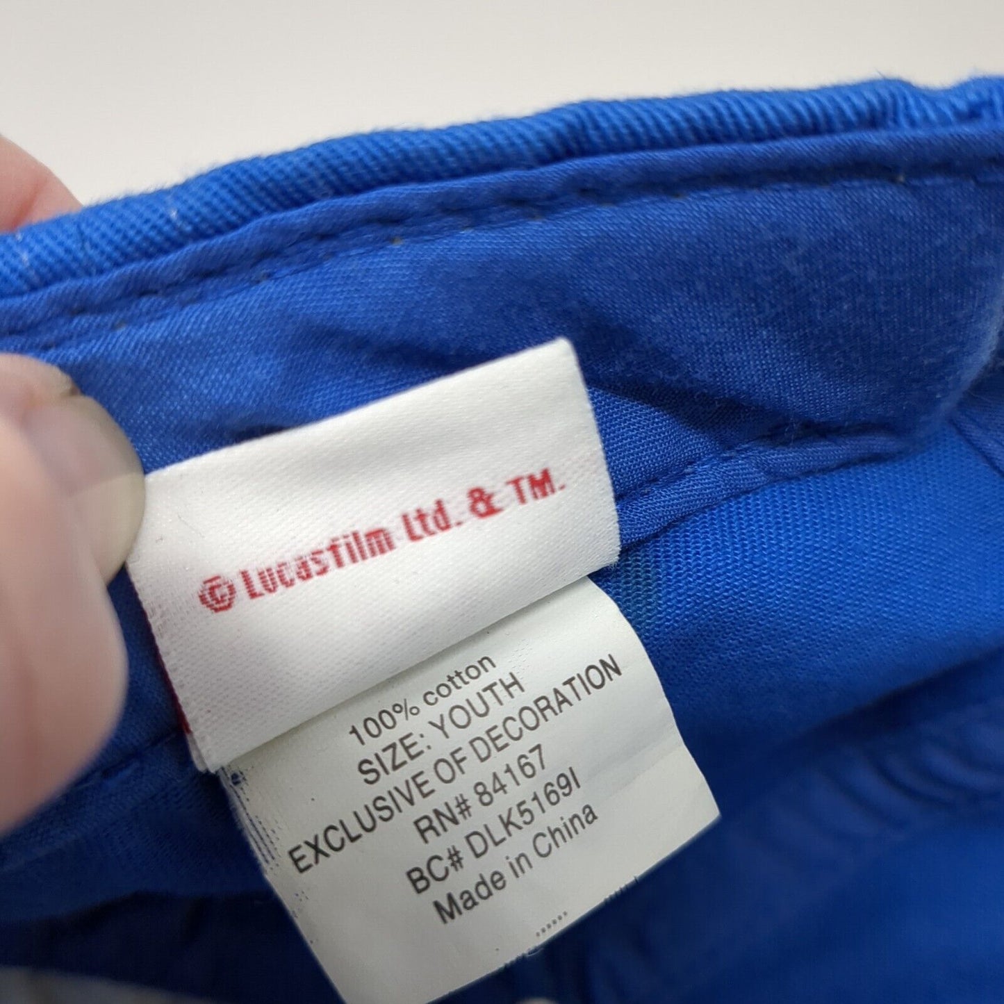 Jedi Training Academy Strapback Hat Blue Youth One Size Star Wars