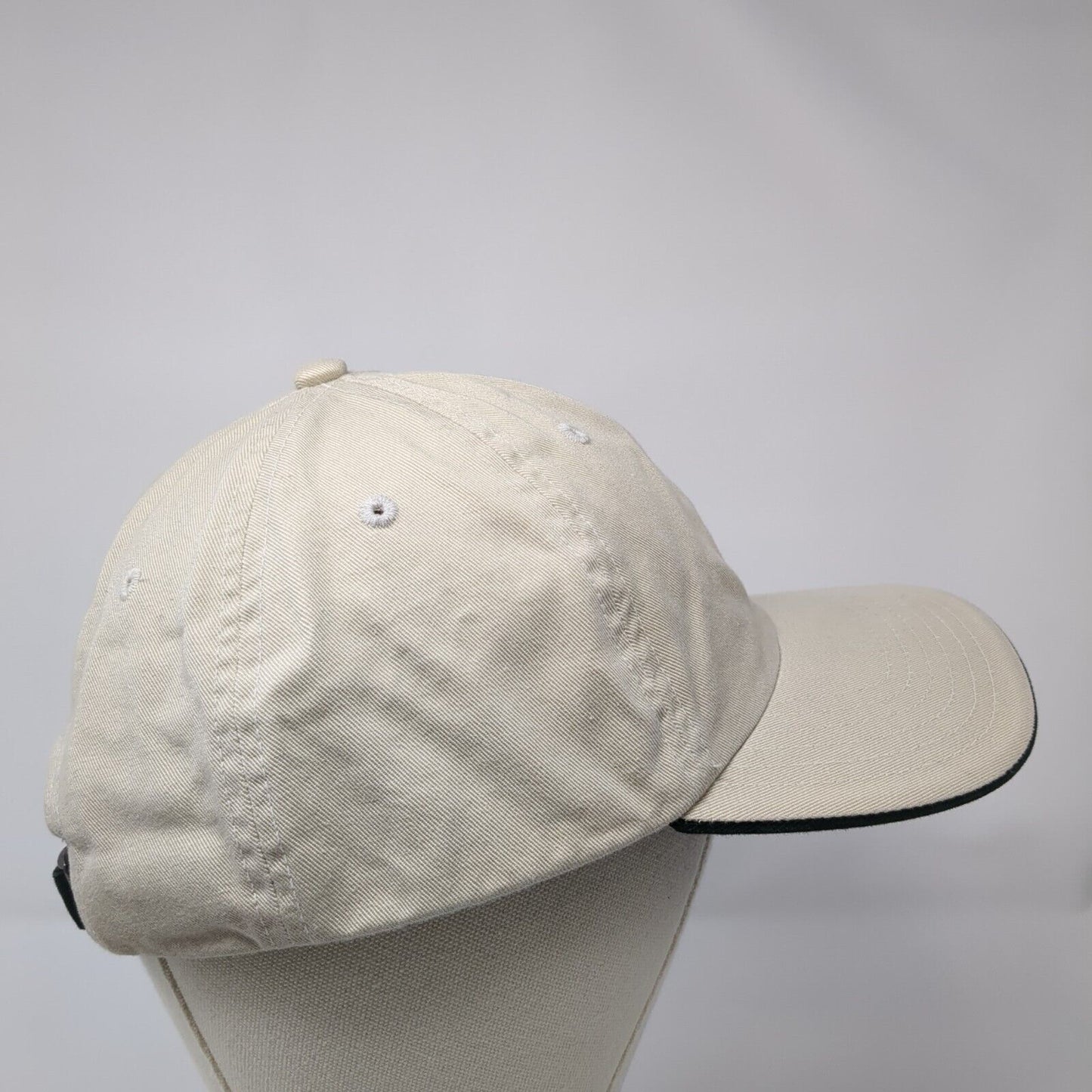 Fersten Worldwide Slideback Hat Tan One Size Adjustable Embroidered
