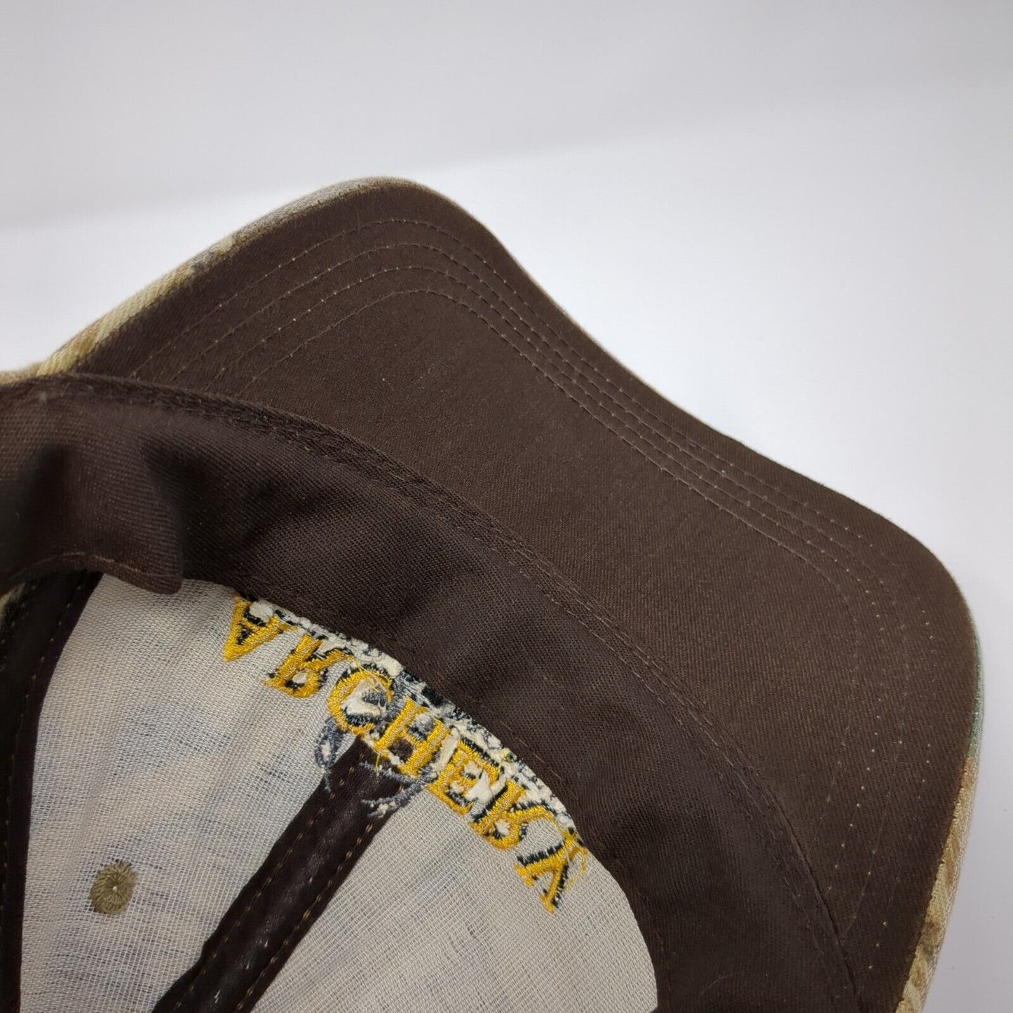 Archery Center of Montana Slideback Hat Camouflage Embroidered 6 Panel Stitches