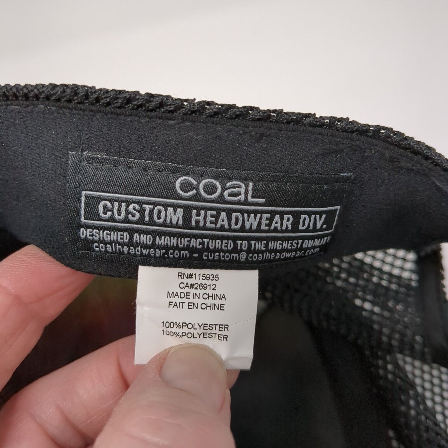 Grumpy's Ketchum Idaho Est. 1978 Trucker Hat Multi OS Seamless Mesh W/Tags Coal