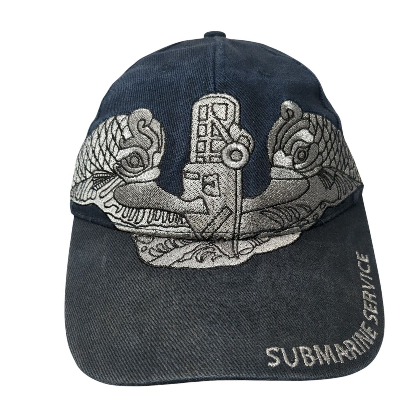 Submarine Service US Navy Slideback Hat Blue One Size Eagle Crest