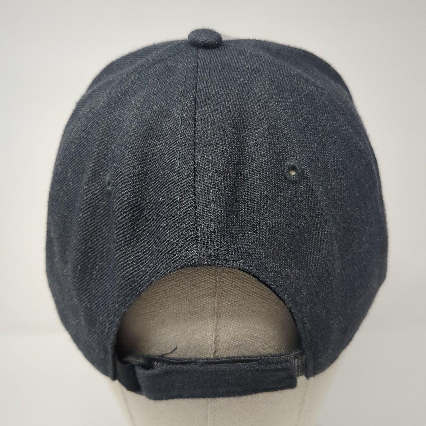 Simplot Strapback Baseball Cap Gray One Size Adjustable Embroidered 6 Panel