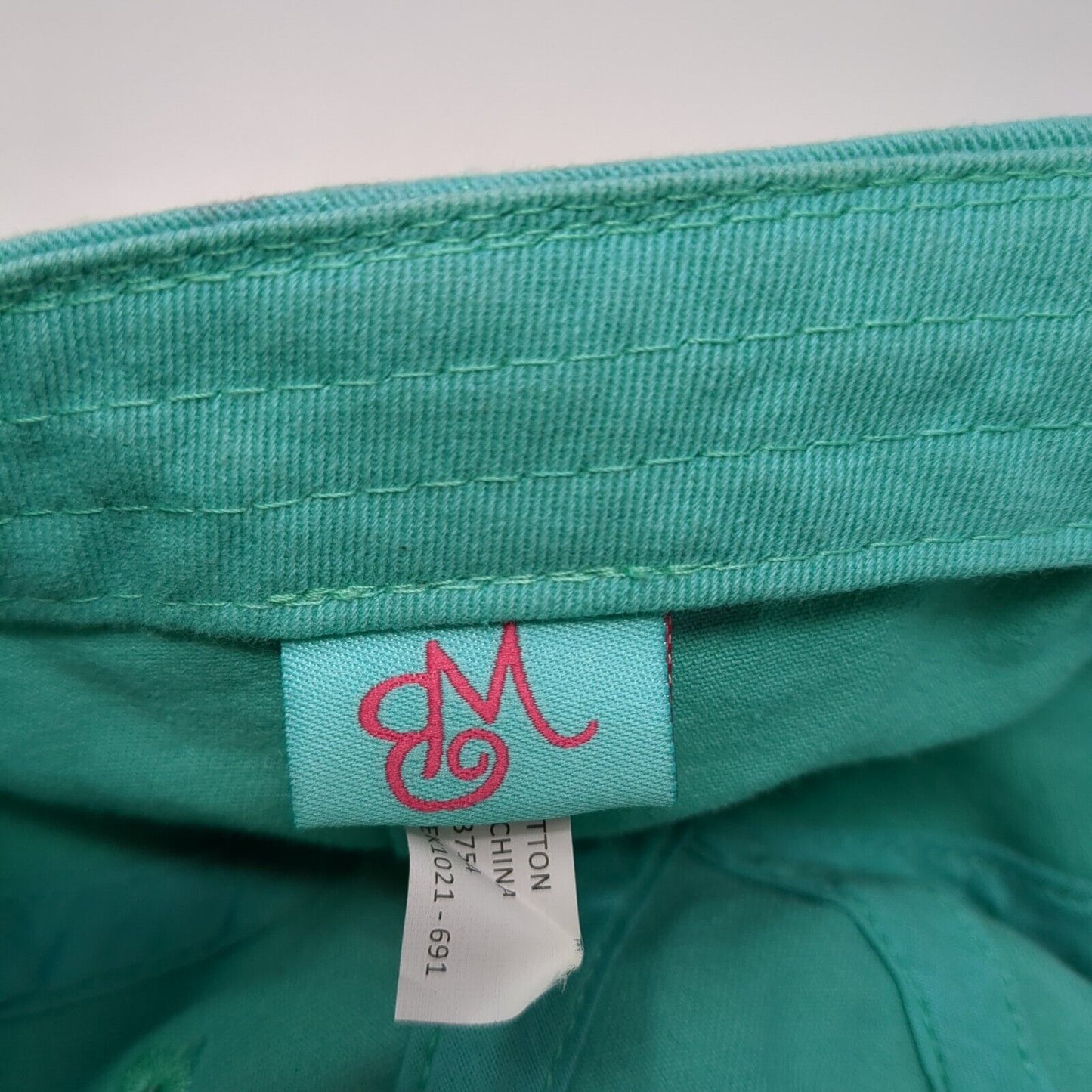 Good Vibes Slideback Hat Blue One Size Adjustable Embroidered 6 Panel WB