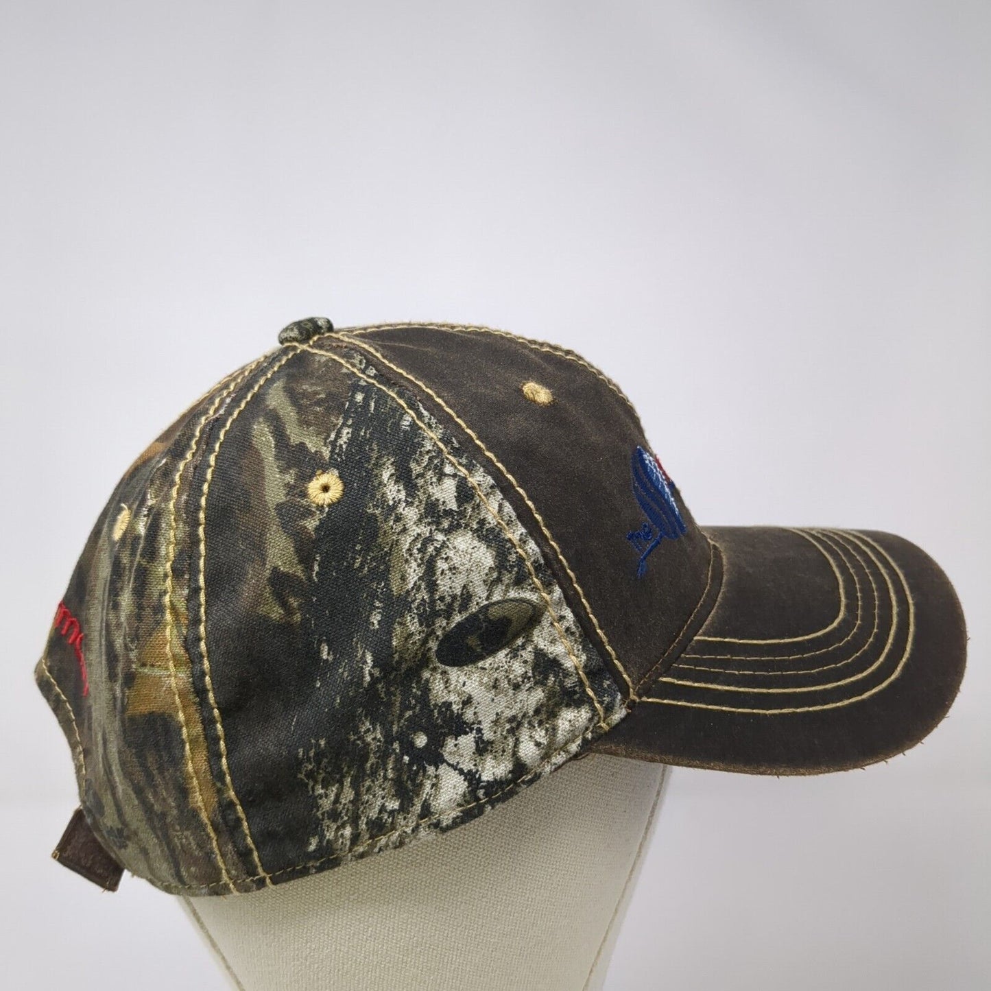 The Snell Group Strapback Hat Camouflage One Size Adjustable Port Authority