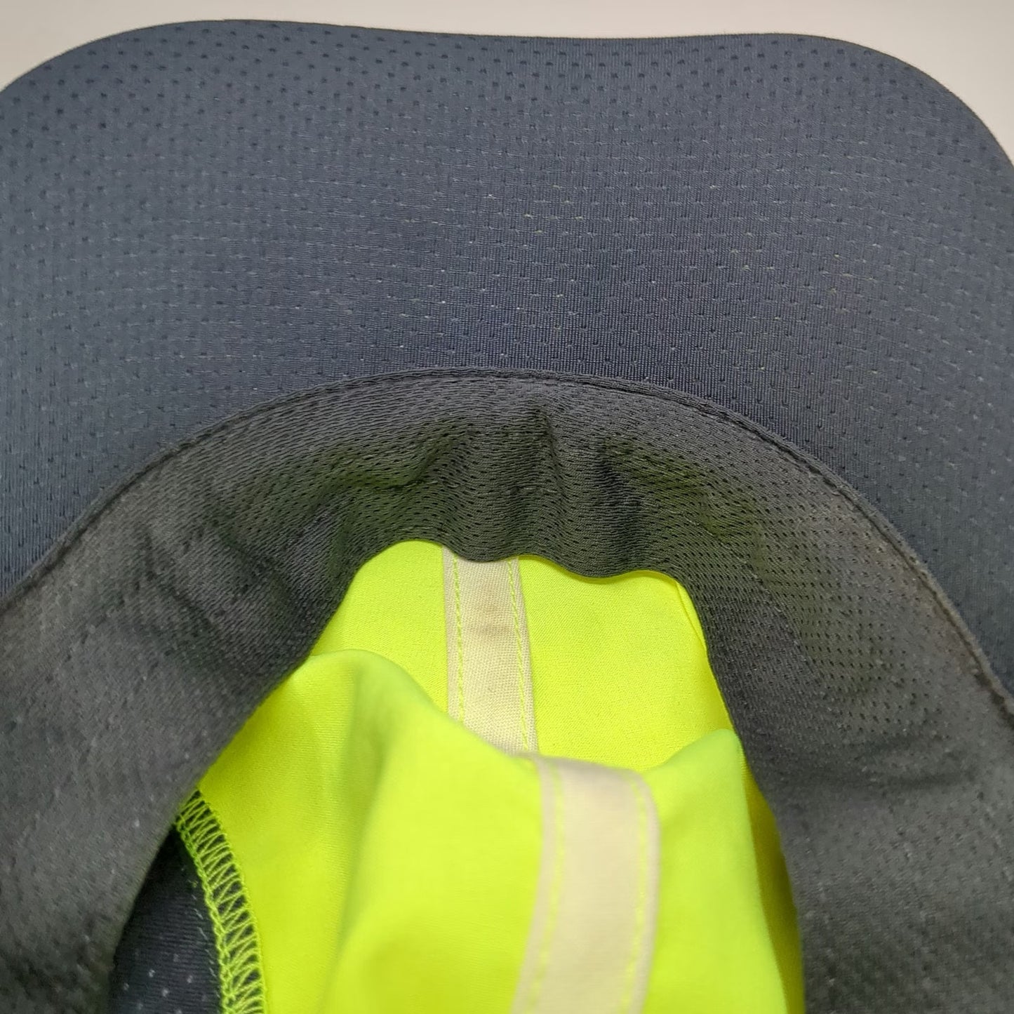 Brooks Baseball Cap Green OSFM Adjustable Mesh Running Performance Sports Hat