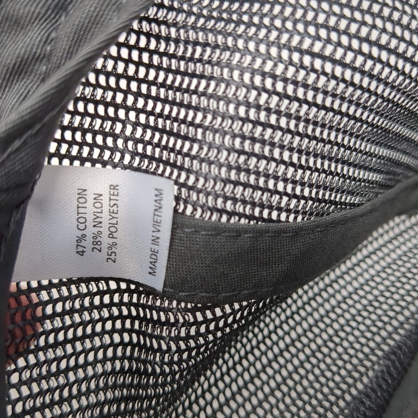 Richardson Snapback Mesh Back Trucker Hat Gray Small Embroidered Logo