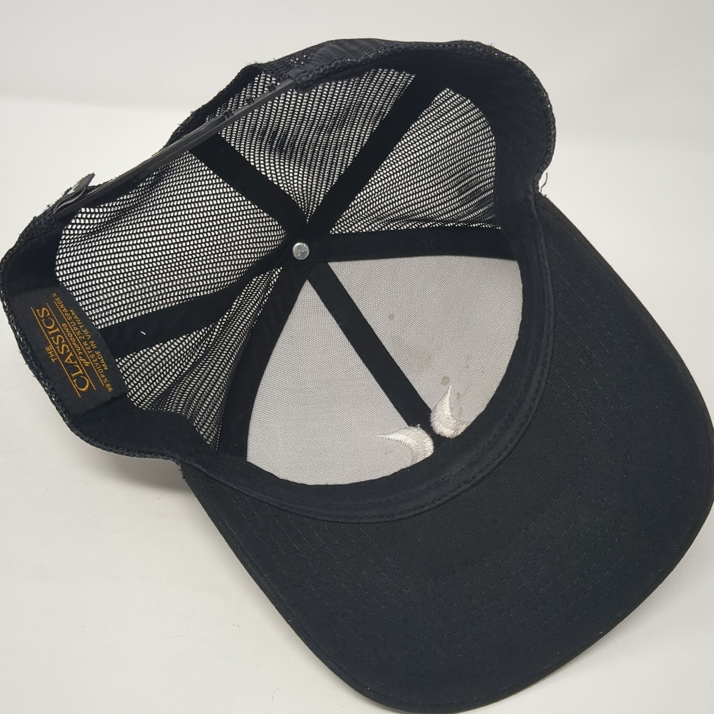 Hurley Snapback Mesh Back Trucker Hat Black One Size The Classics Yupoong