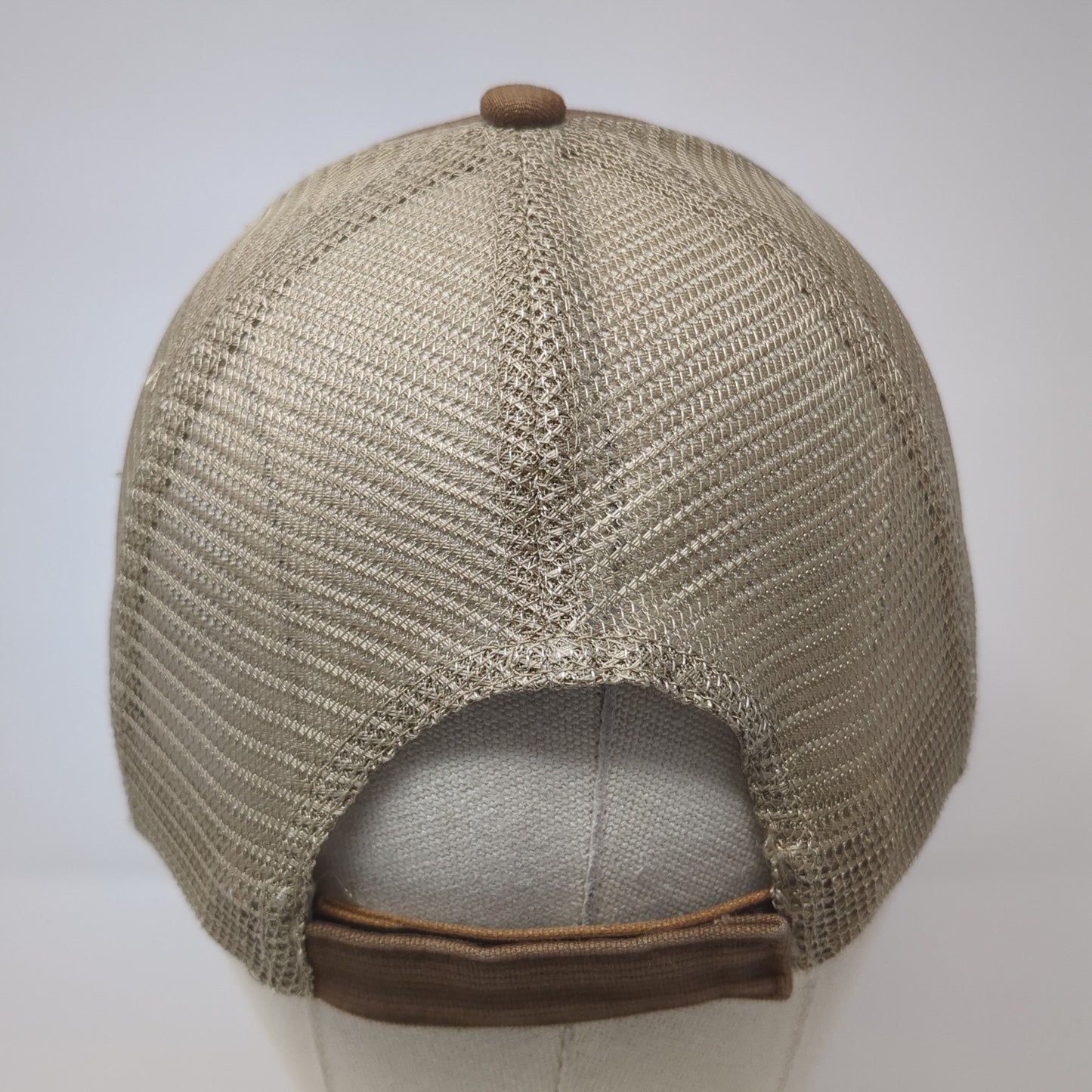 America's Farmers Grow Rural Education Trucker Hat Brown One Size Mesh Back