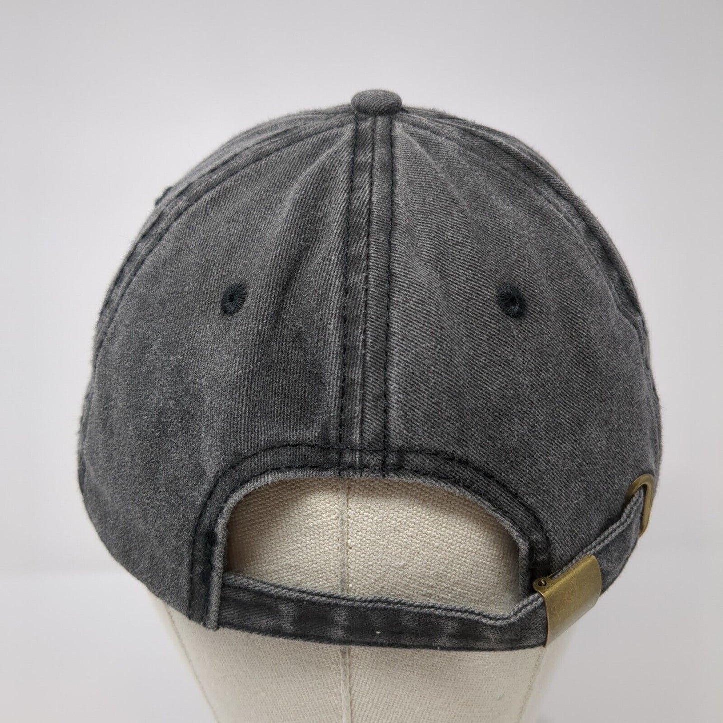 TN 1796 Slideback Hat Gray One Size Adjustable Embroidered 6 Panel