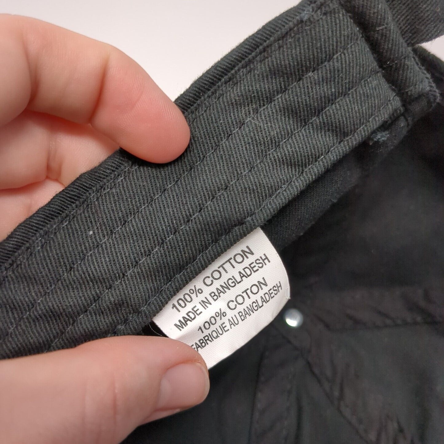 Sky Zone Slideback Hat Black One Size Adjustable Embroidered 6 Panel