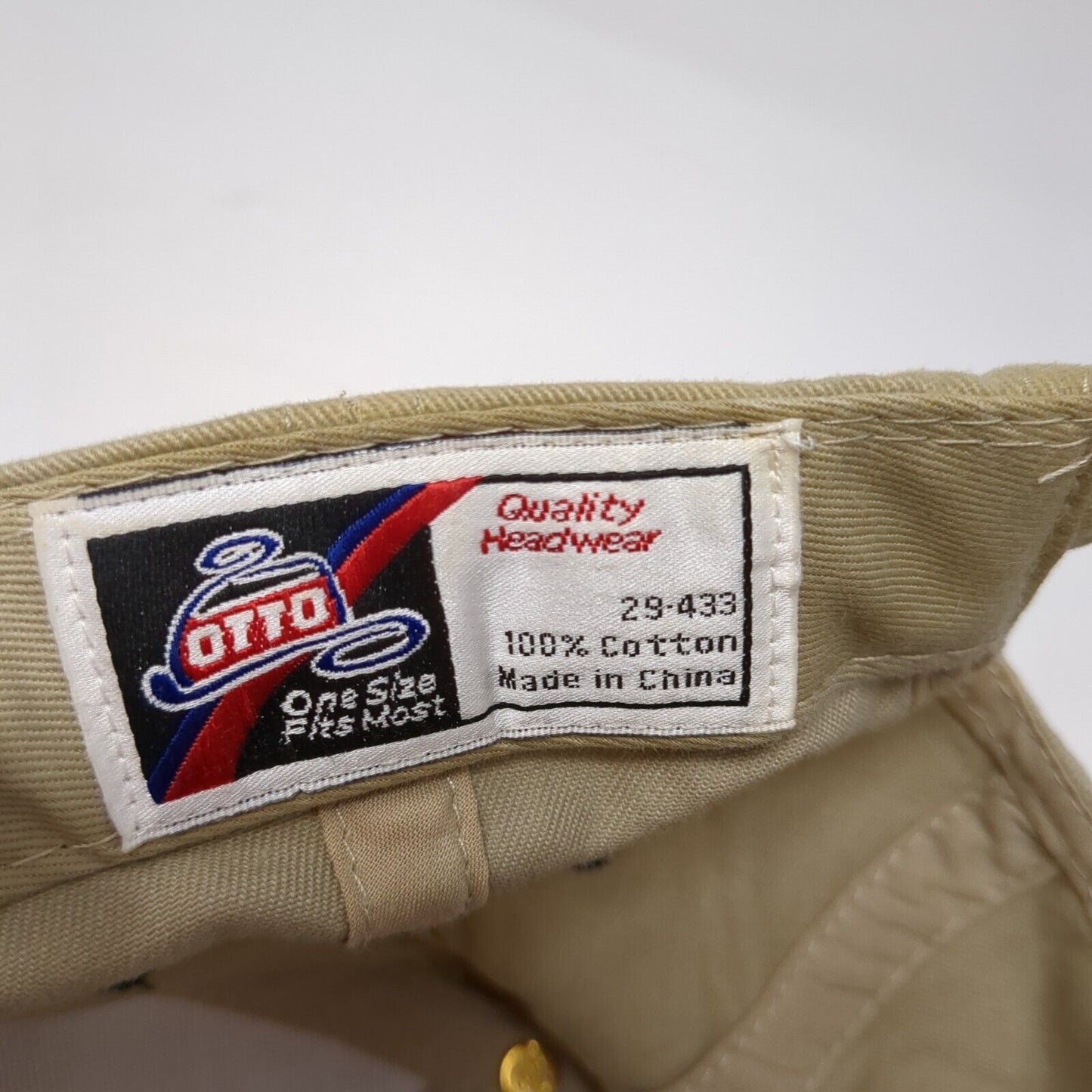 Pepsi Nightfire Nationals Firebird Boise Strapback Hat Tan OS Adjustable Otto