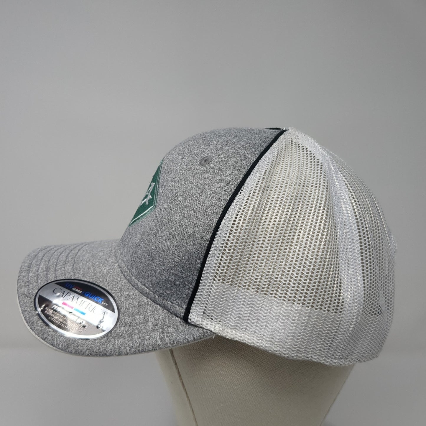 Mountain View Hospital Strapback Trucker Hat Gray One Size Cap America