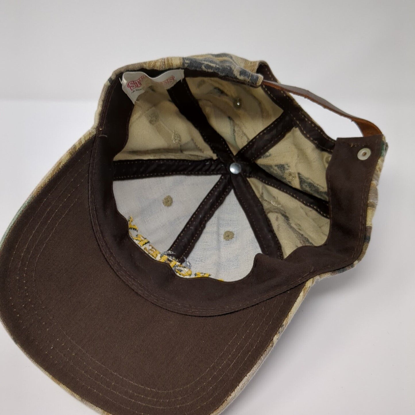 Archery Center of Montana Slideback Hat Camouflage Embroidered 6 Panel Stitches