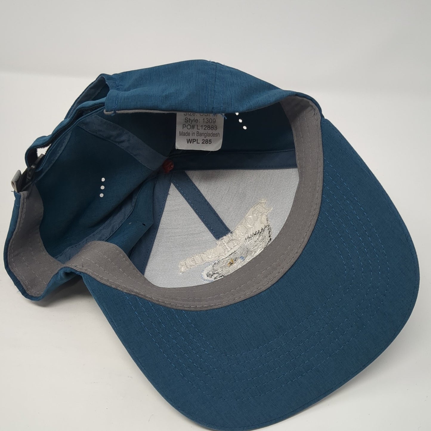 TroutHunter On The Henry's Fork Strapback Hat Blue One Size Imperial