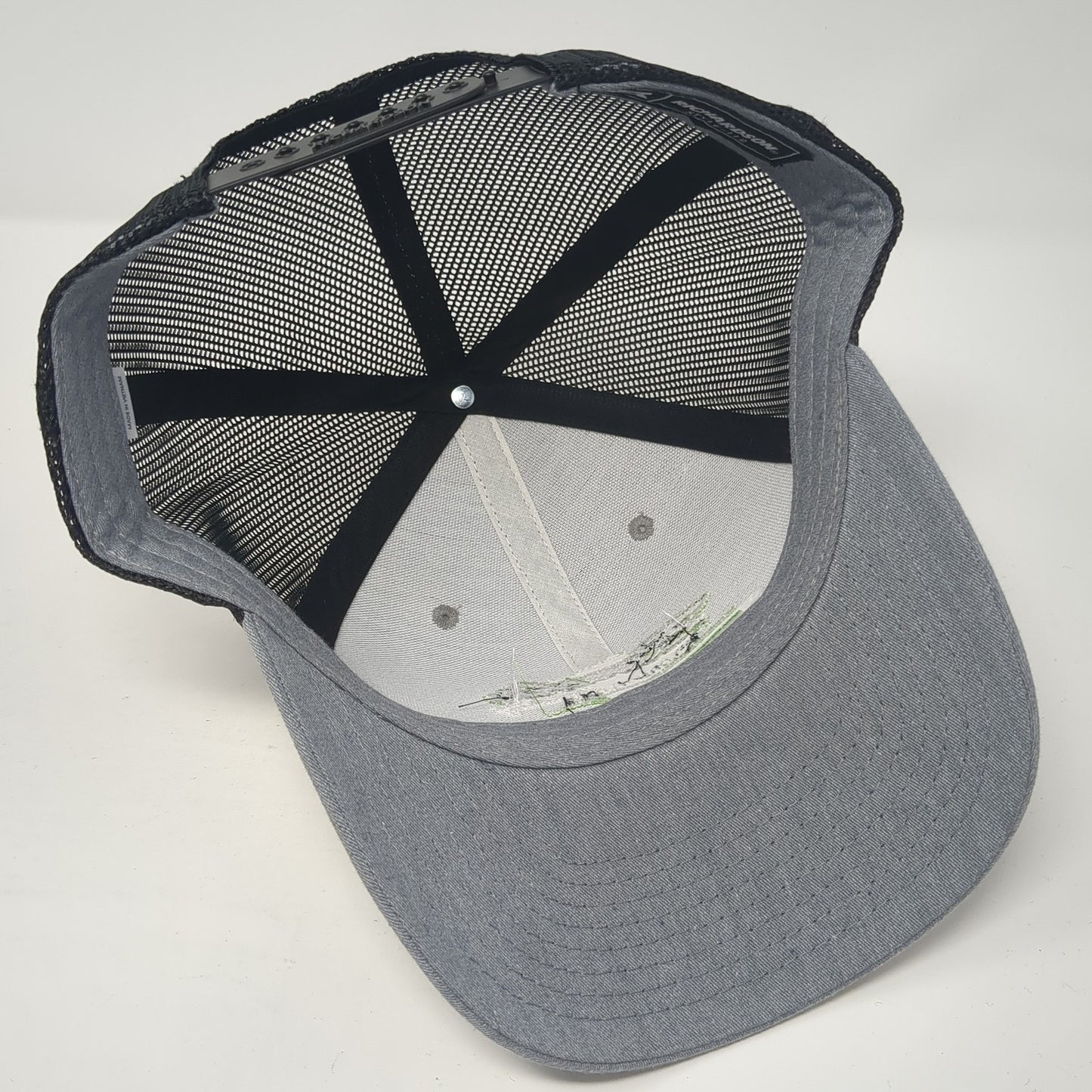Andy Banchio Trucking Taylorsville CA Trucker Hat Gray OS Mesh Back Richardson