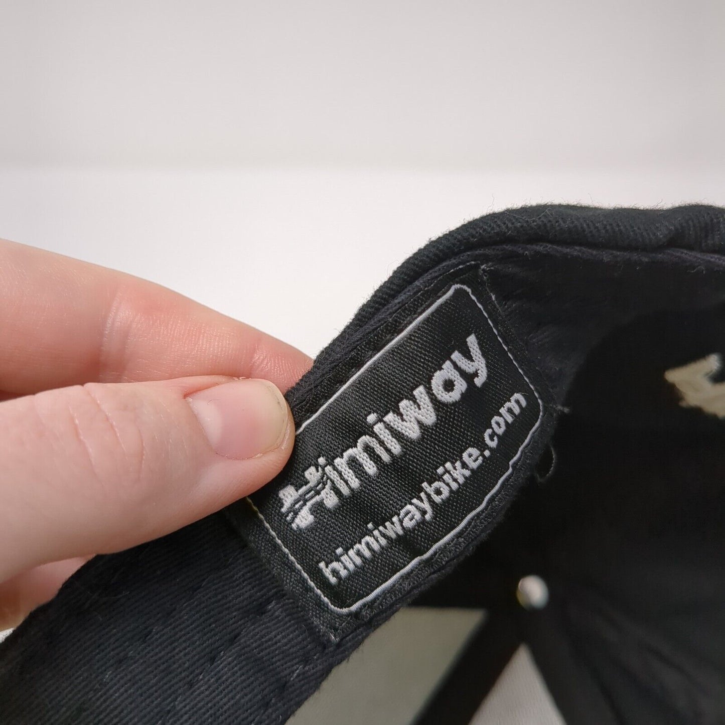 Himiway Bike Snapback Hat Black One Size Adjustable Embroidered 6 Panel