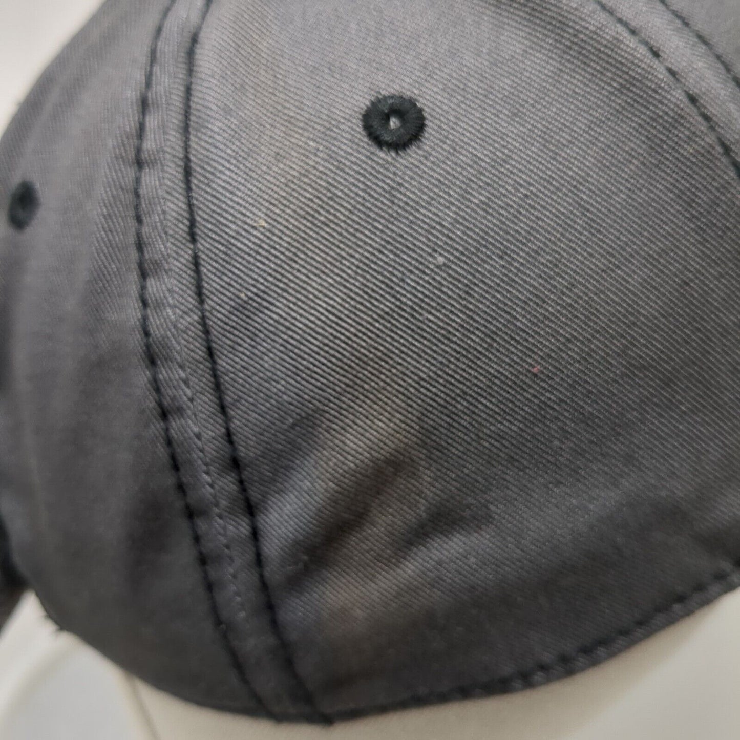 Idaho Materials & Construction Strapback Hat Gray OS Adjustable Embroidered Otto