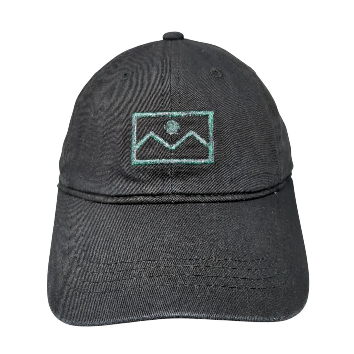 DNVR Slideback Hat Black One Size Adjustable Embroidered We Are Denver