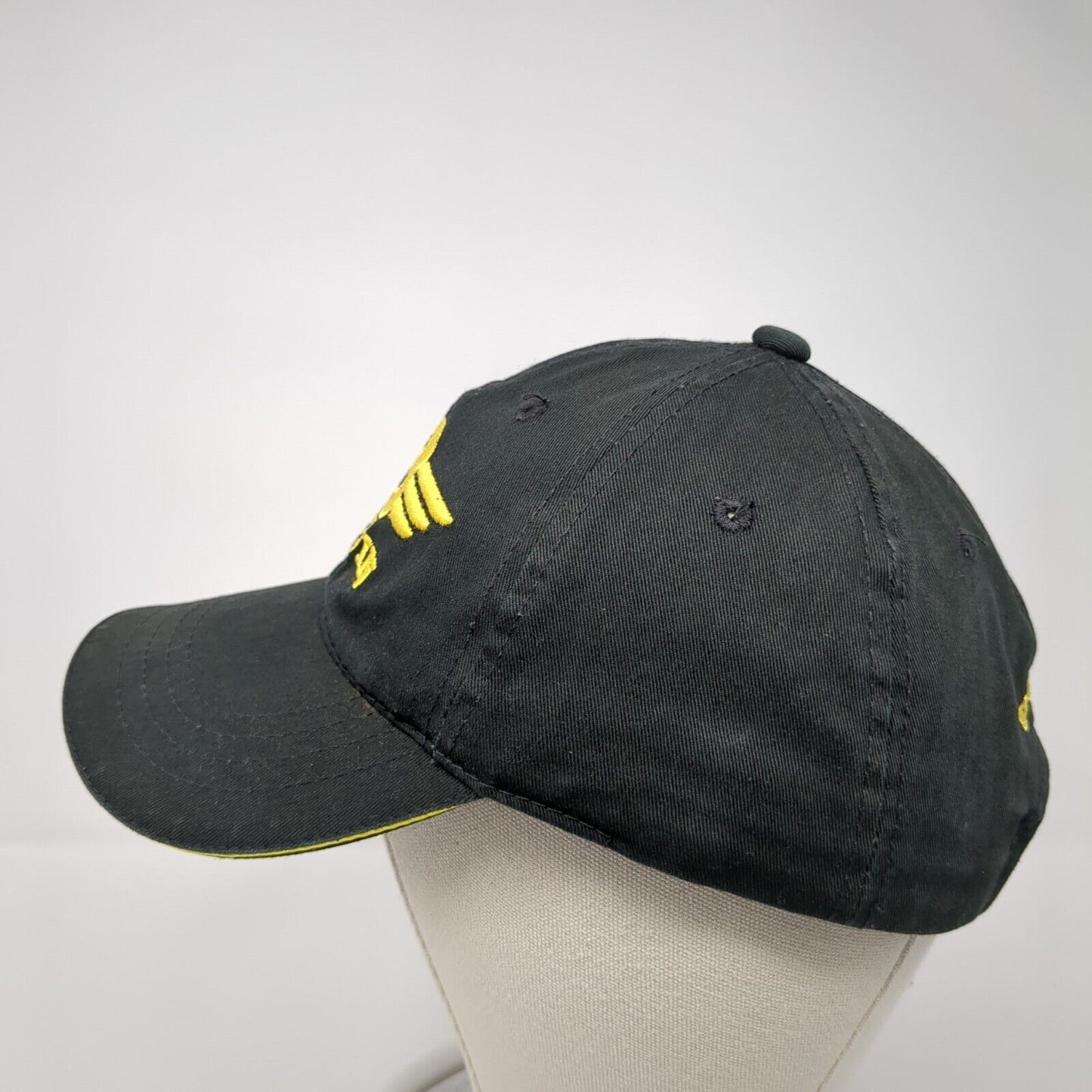 Big Twin Boise ID Slideback Hat Black One Size Adjustable Embroidered Bretmor