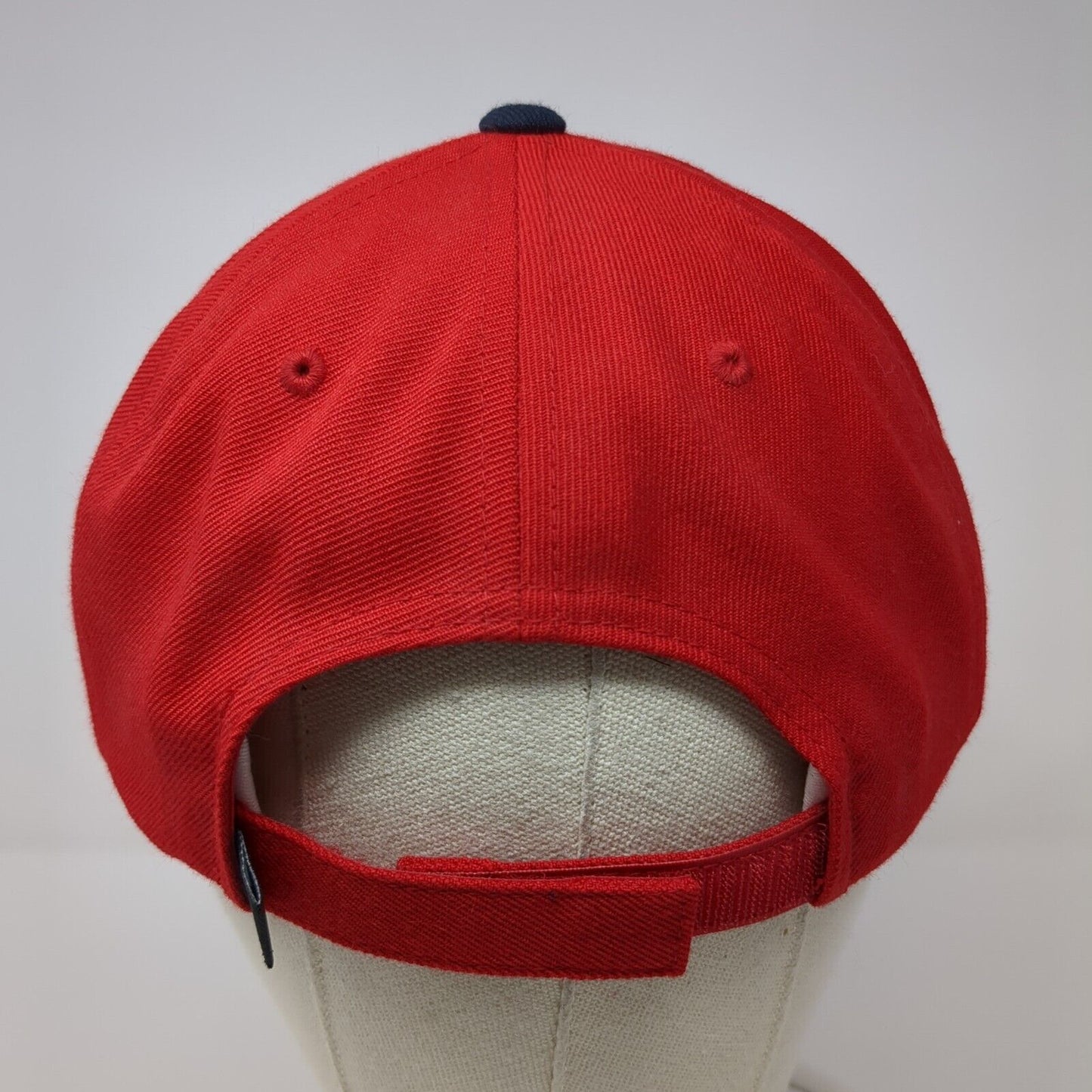 American Flag Strapback Hat Multicolor OS Adjustable Patriotic Pacific Headwear