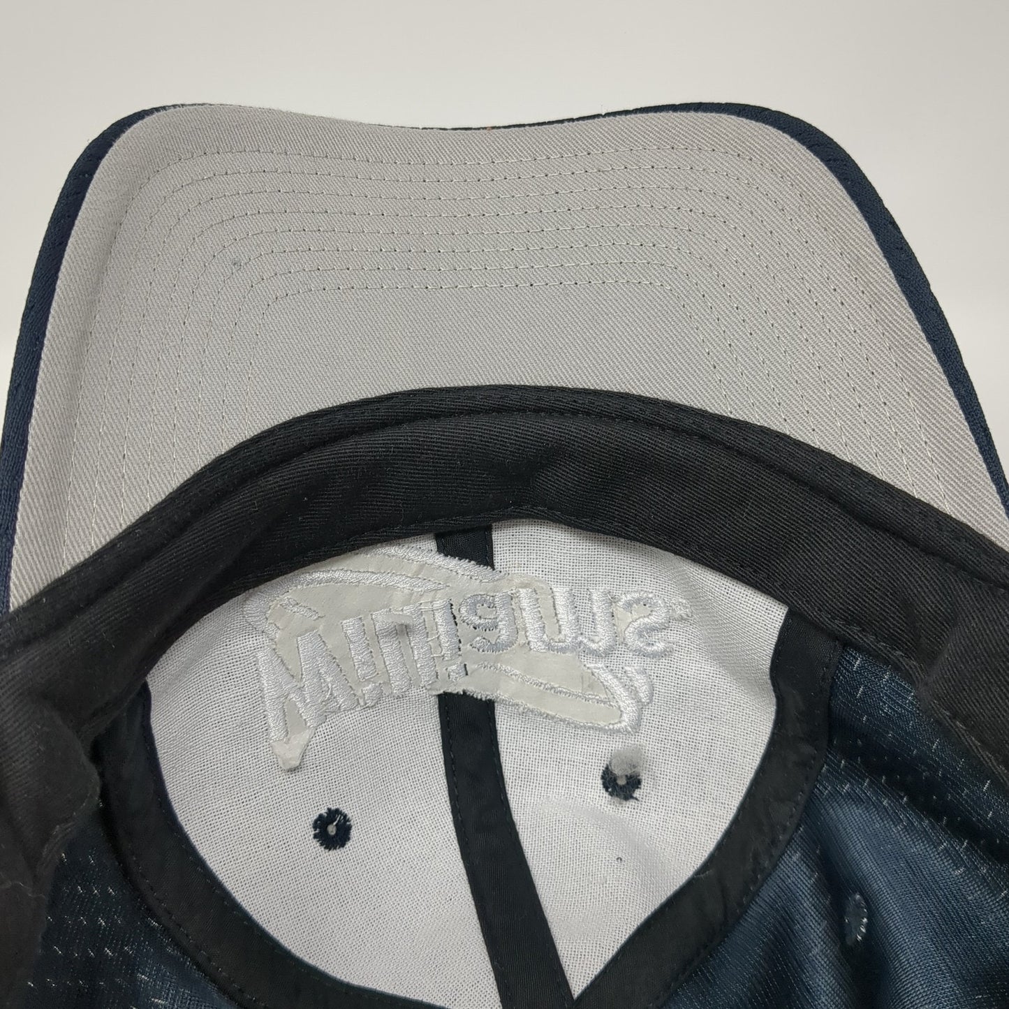 Williams Strapback Baseball Cap Blue OS Adjustable Embroidered Port Authority