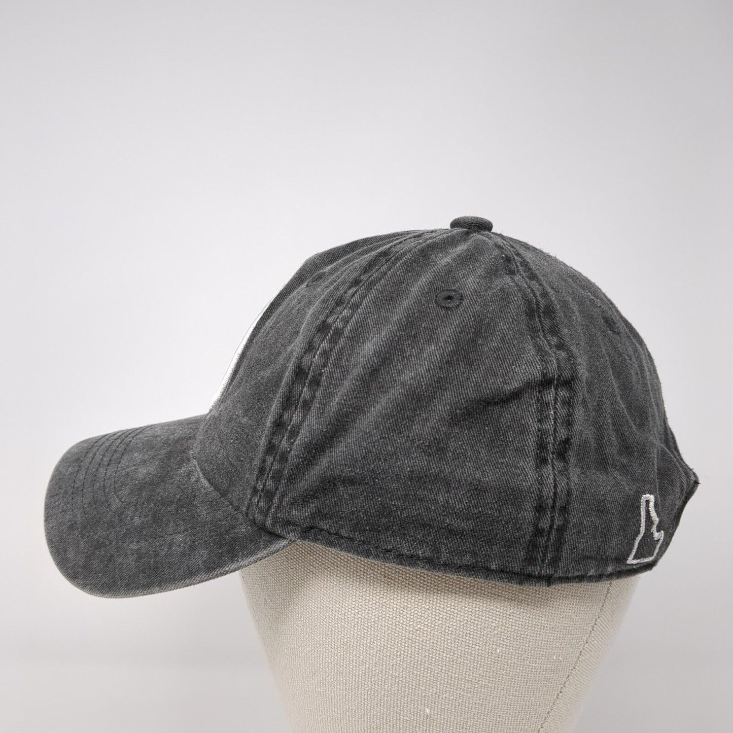 ID Idaho Slideback Hat Gray One Size Adjustable Embroidered Home Free