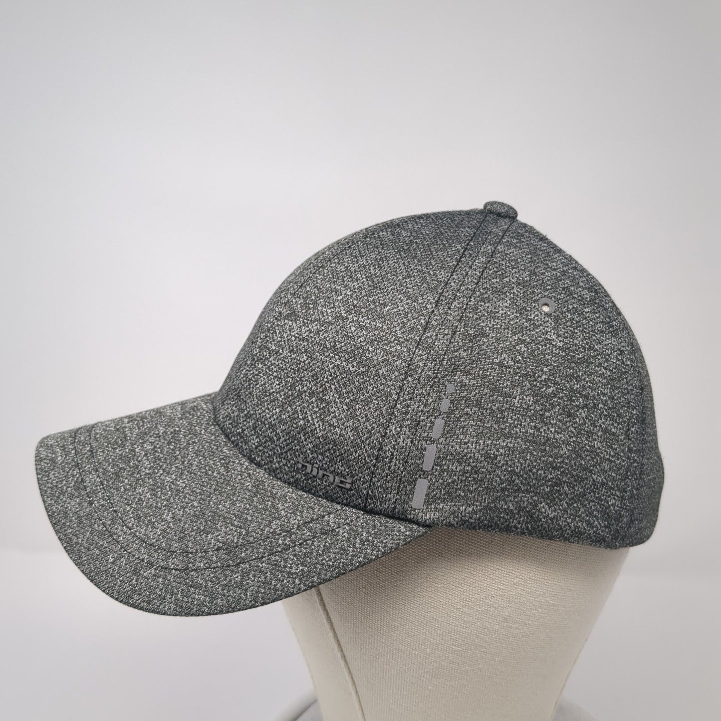 Hind Strapback Hat Gray One Size Adjustable Solid Vent Holes Outdoor