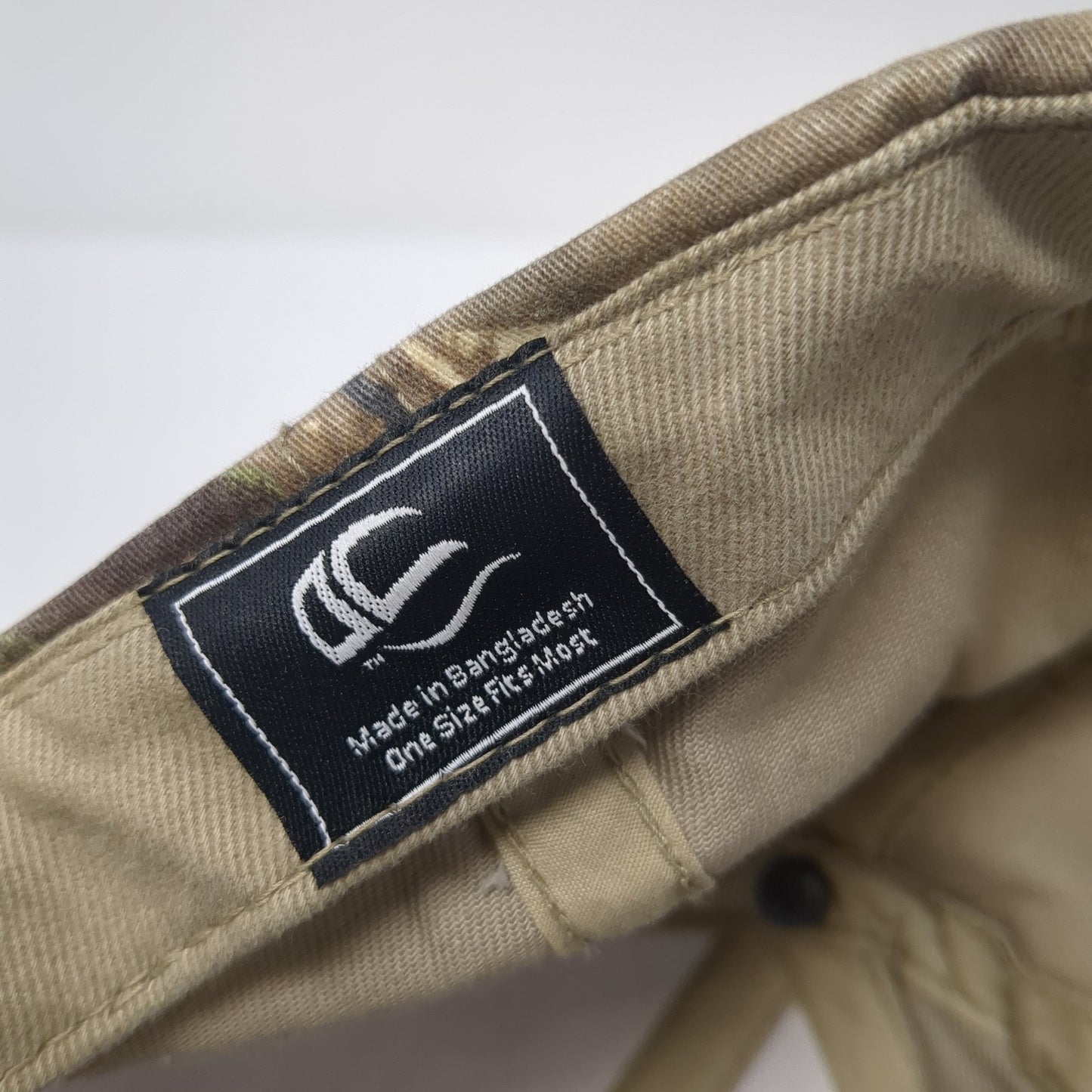 Barrick Cortez Baseball Cap Brown One Size Adjustable Camouflage Outdoor Cap