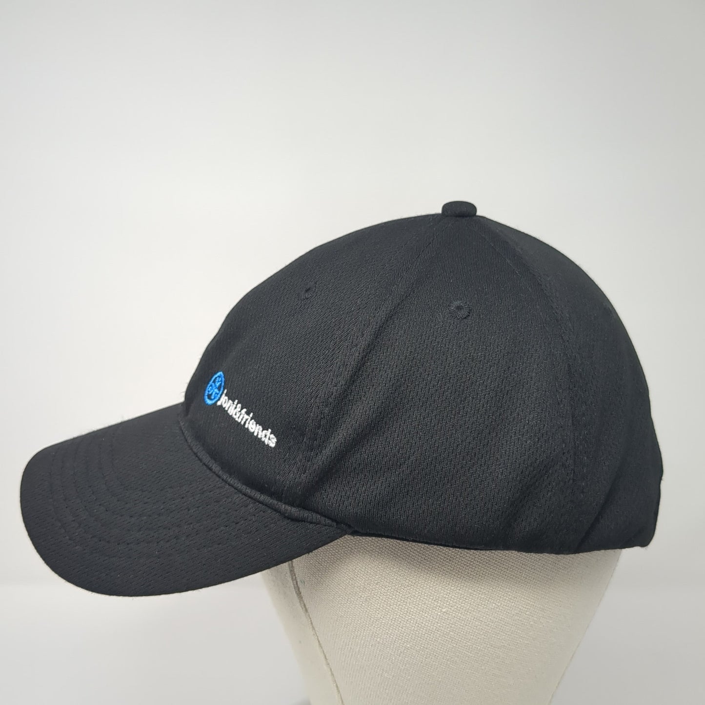 Joni & Friends Strapback Hat Black One Size Embroidered Sport-Tek