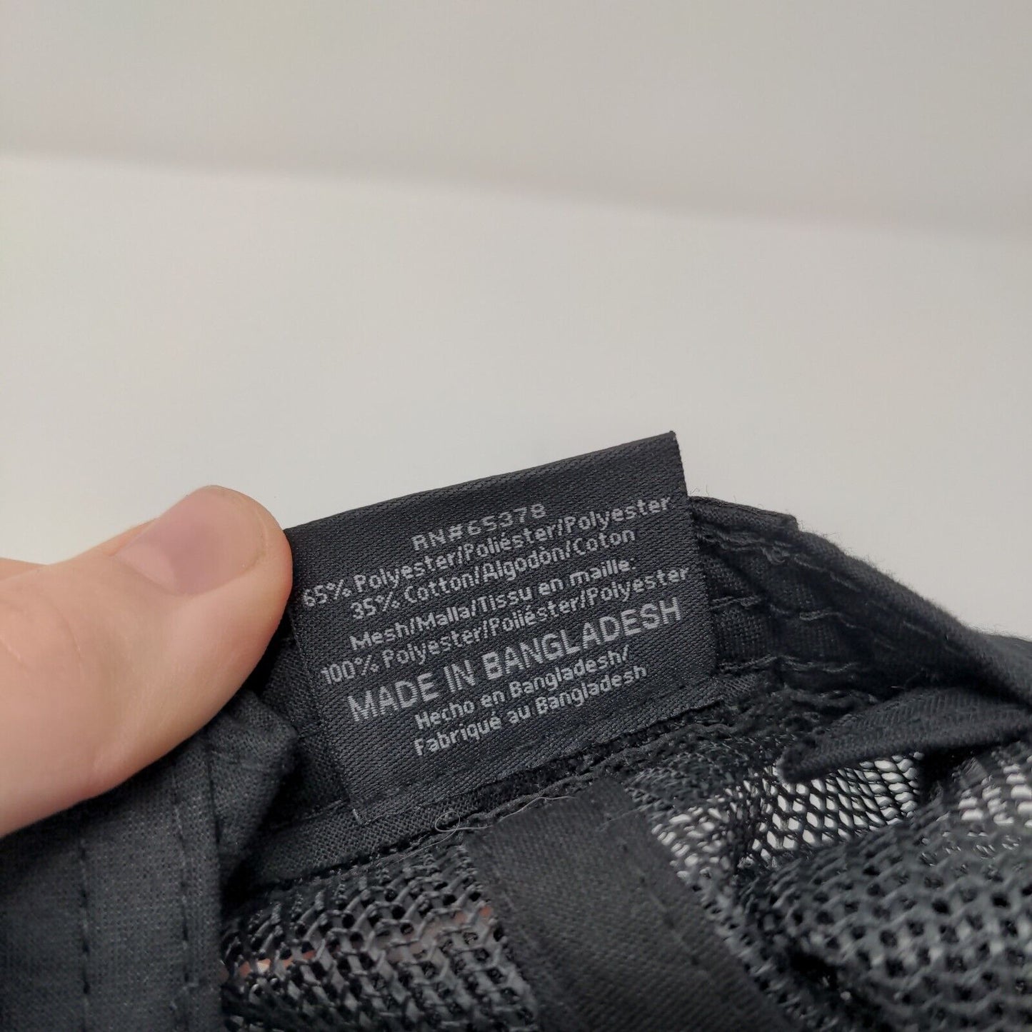 EB Snapback Trucker Hat Gray One Size Adjustable Mesh Back Pacific Headwear