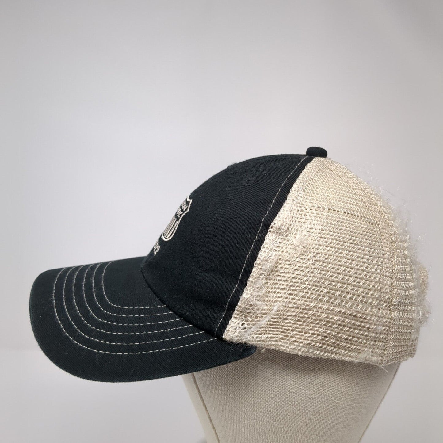 Union Pacific 2022 Slideback Trucker Hat Black OS Adjustable Mesh Back Sportsman