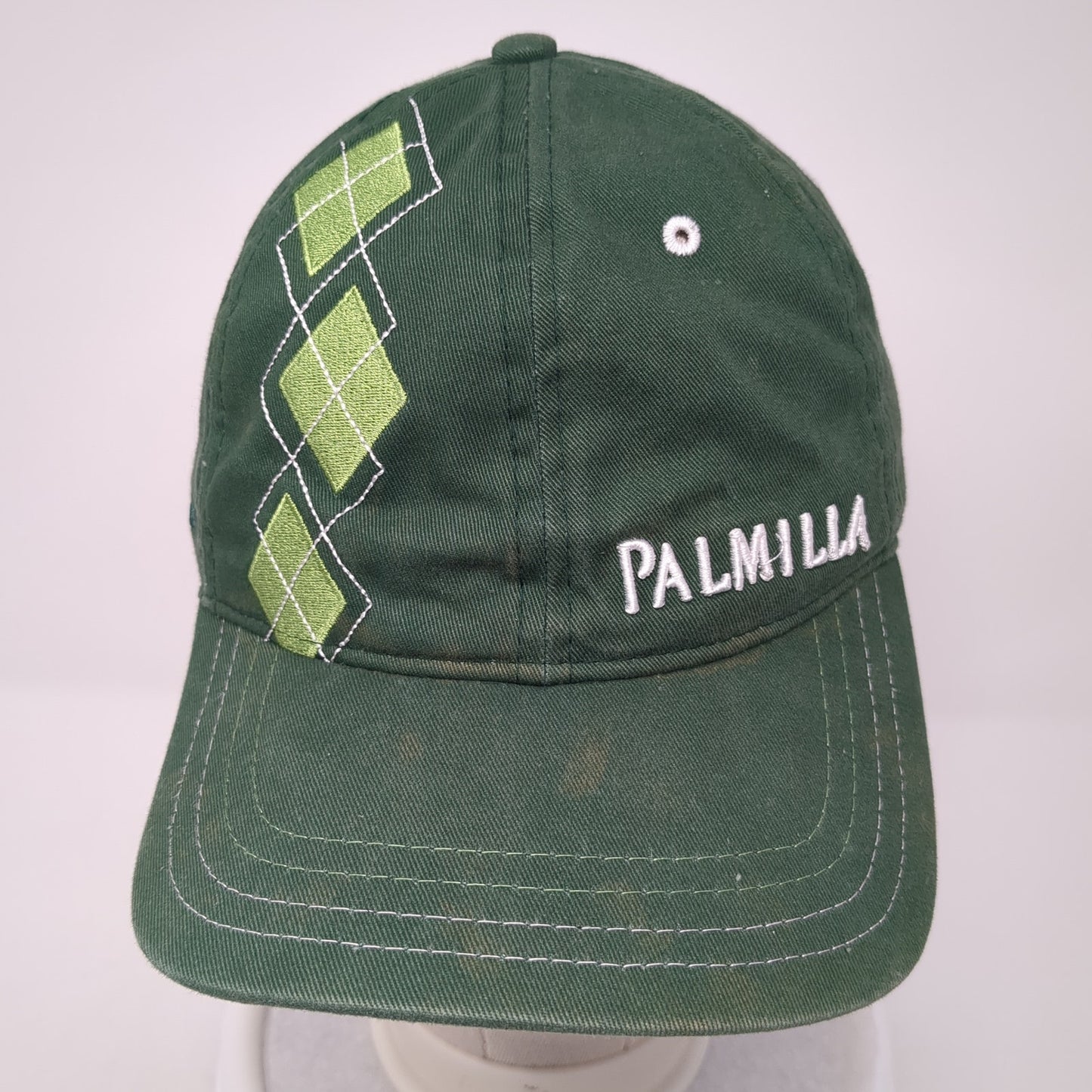 Palmilla Slideback Baseball Cap Green One Size Adjustable Embroidered Pukka