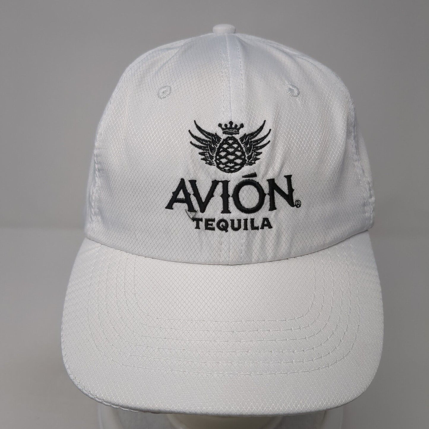Avion Tequila Strapback Hat White One Size Adjustable Embroidered Hit Wear