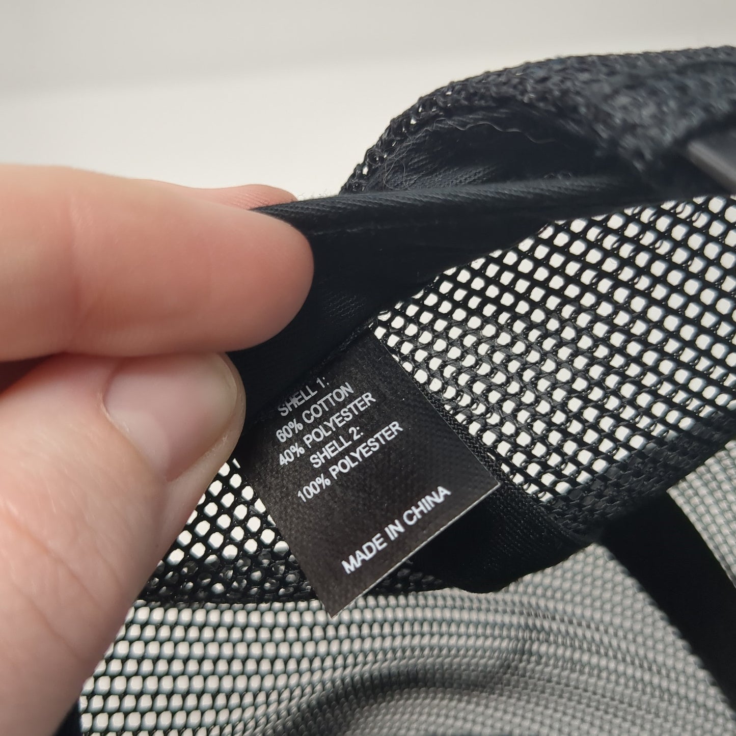 Border States Snapback Trucker Hat Gray One Size Mesh Back Embroidered