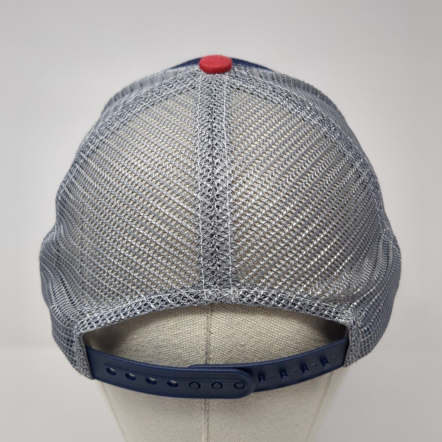 Farm Bureau Ins Snapback Mesh Back Trucker Hat Blue One Size Buck's Bags