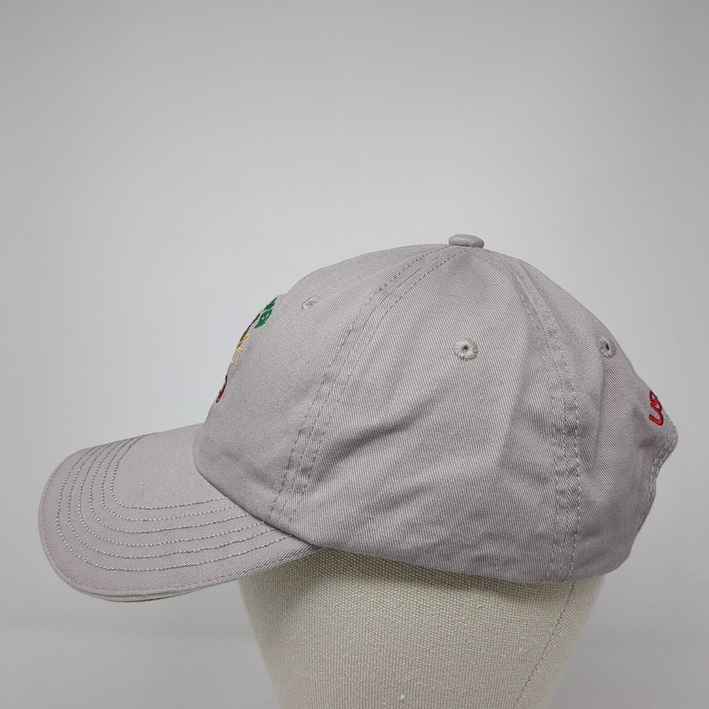 U.S. Open Oakmont 2016 USGA Member Slideback Hat Gray OS Adjustable Embroidered