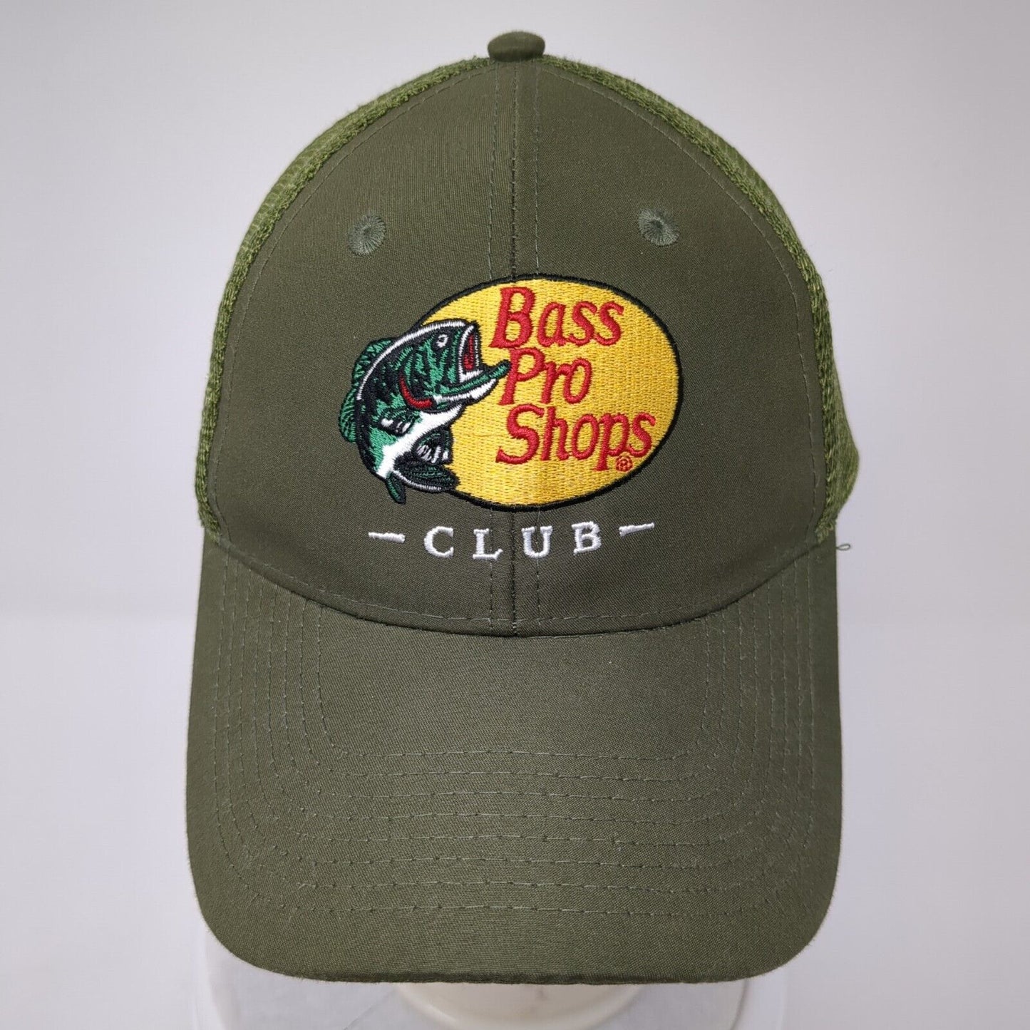 Bass Pro Shops Club Snapback Trucker Hat Multicolor OS Adjustable Mesh Back