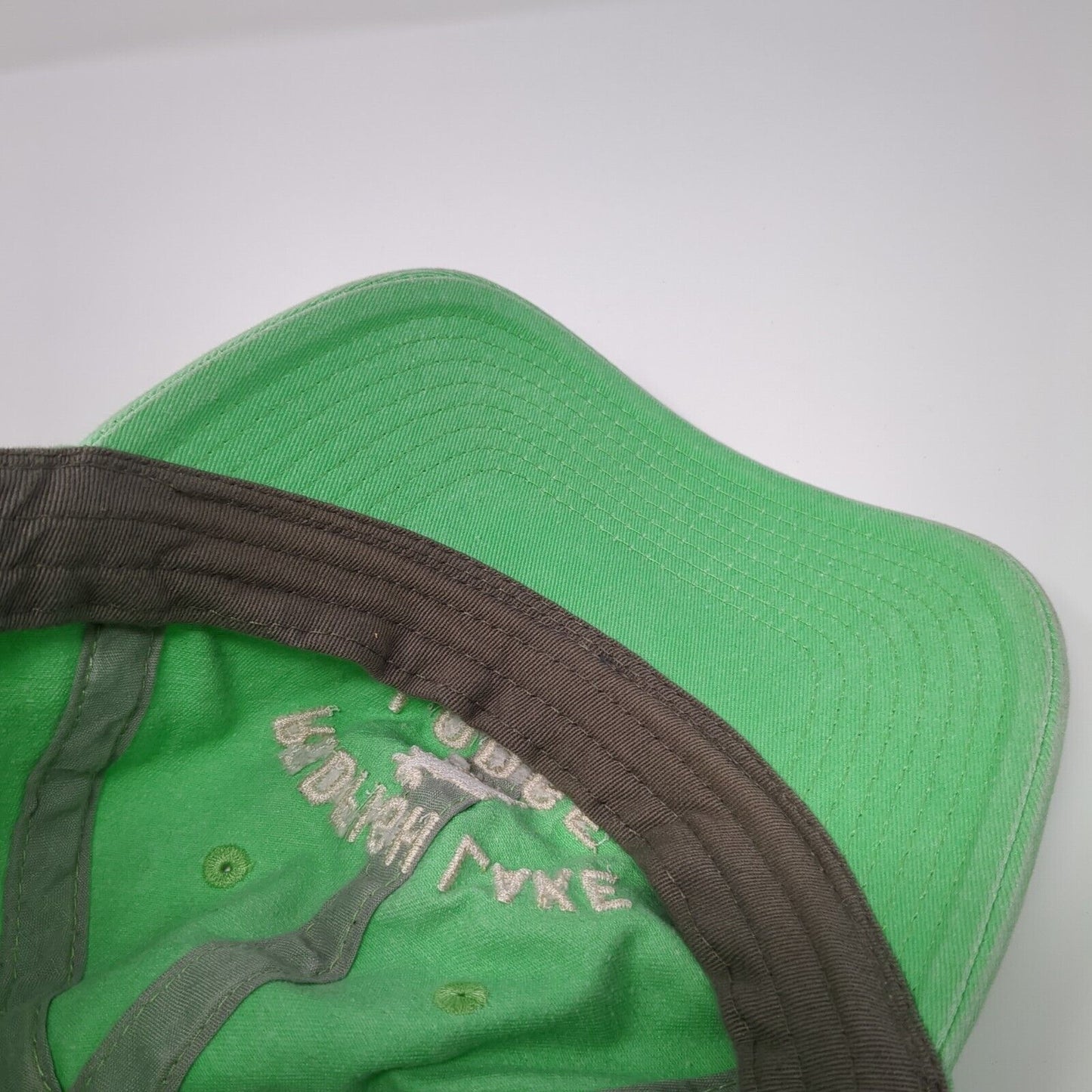 Redfish Lake Lodge 1929 Slideback Hat Green One Size Adjustable Gear For Sports