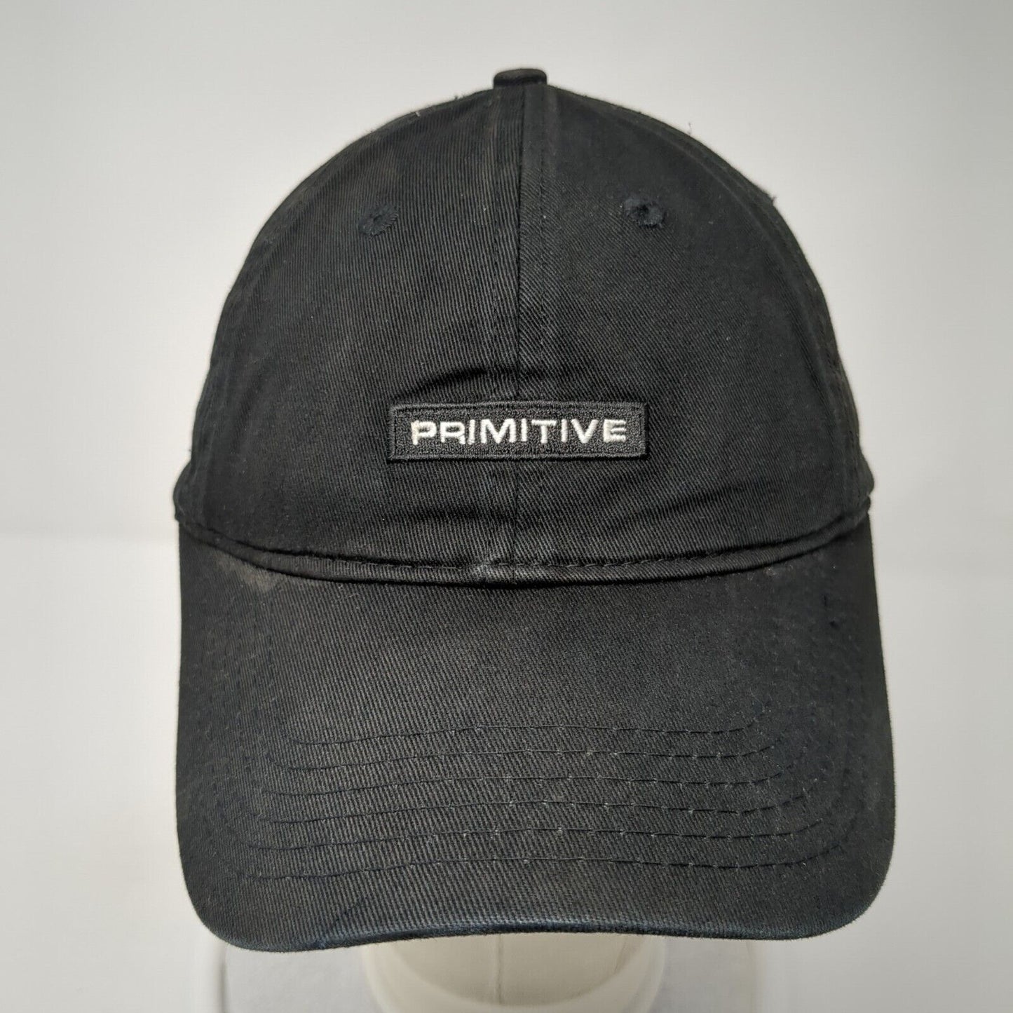 Primitive Skateboarding Slideback Hat Black OS Adjustable Embroidered 6 Panel