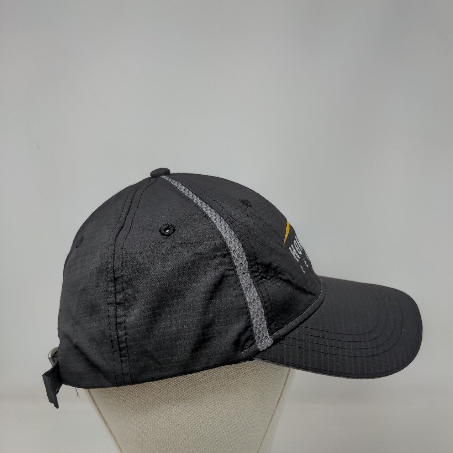 Horizon League Slideback Hat Black One Size Embroidered Cap America Golf