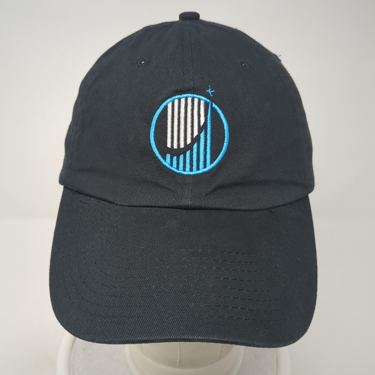 Life Surge Logo Slideback Hat Black One Size Embroidered Adjustable Hit
