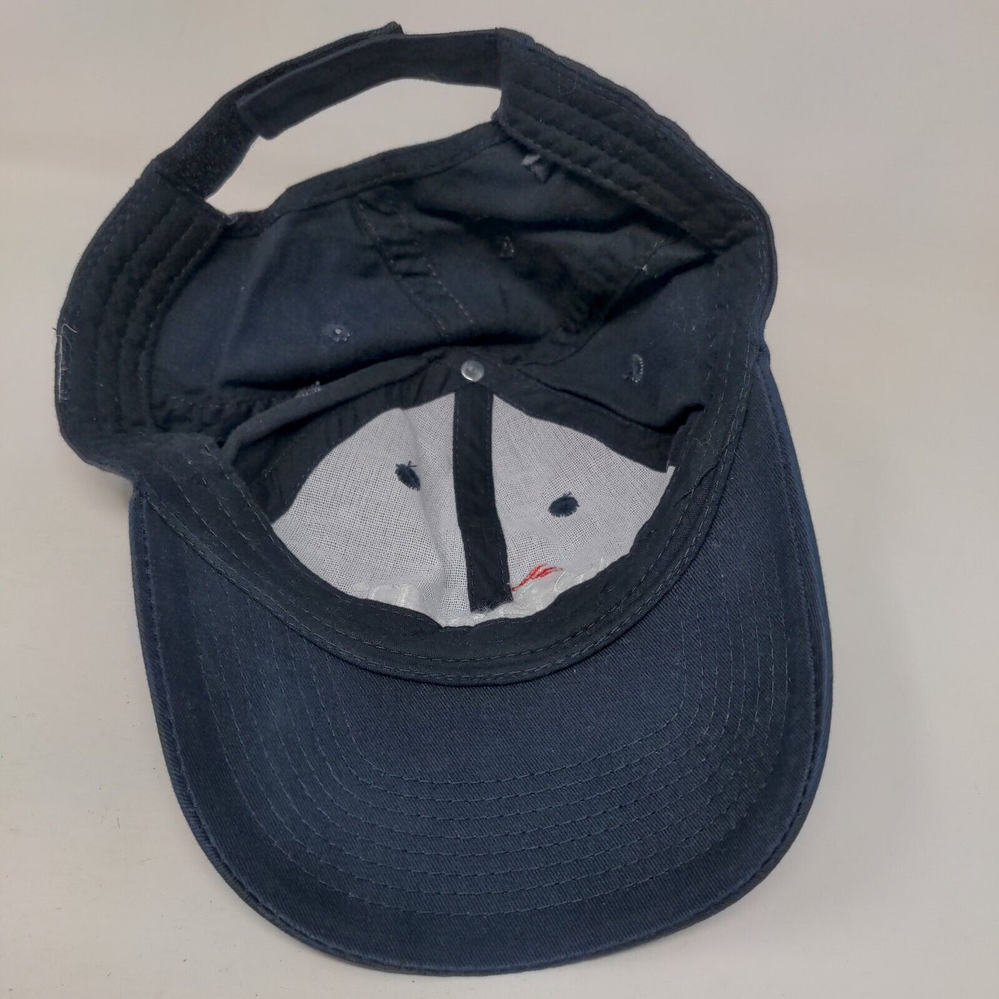 Aviagen Strapback Hat Blue One Size Adjustable Embroidered Cotton Chickens