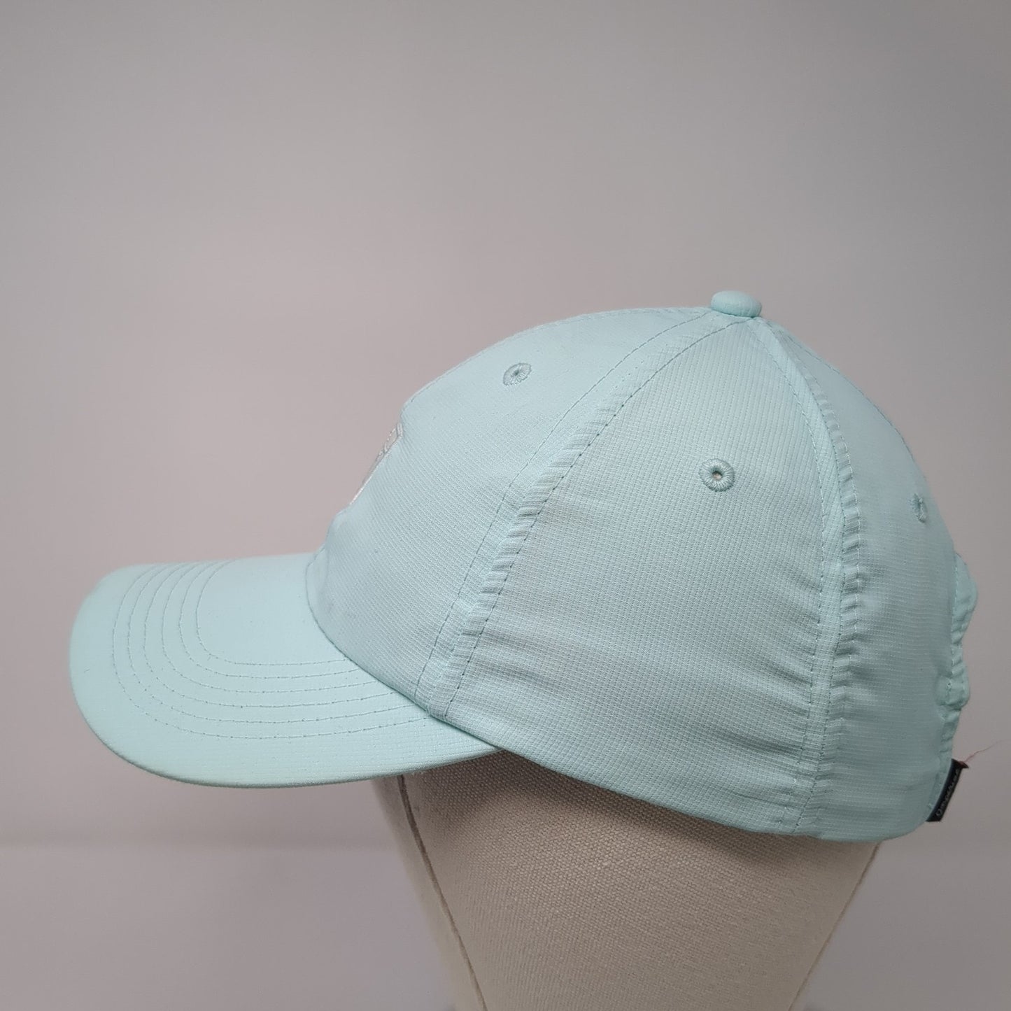 Imperial Strapback Hat Blue Small Adjustable Embroidered Logo 6 Panel