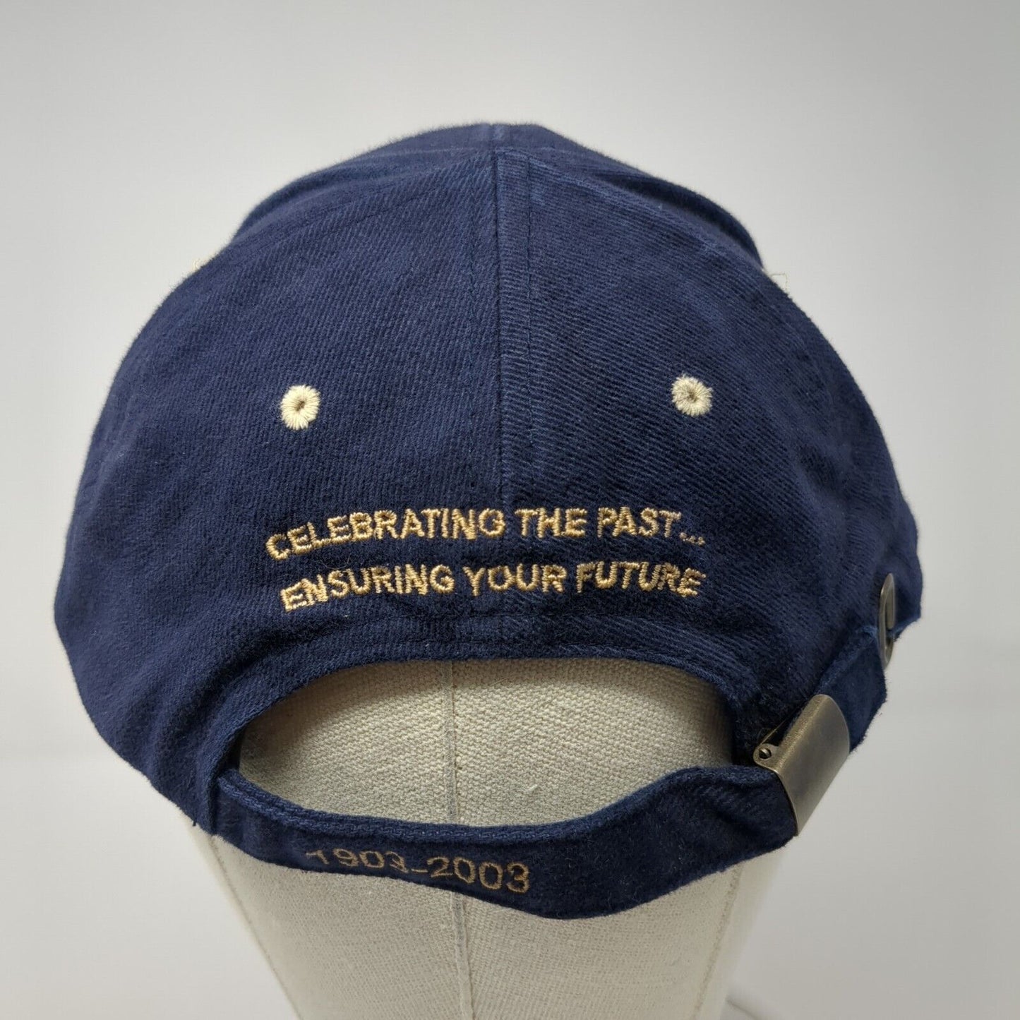 Aircraft Owners & Pilots Association 1903-2003 Slideback Hat Blue OS Adjustable