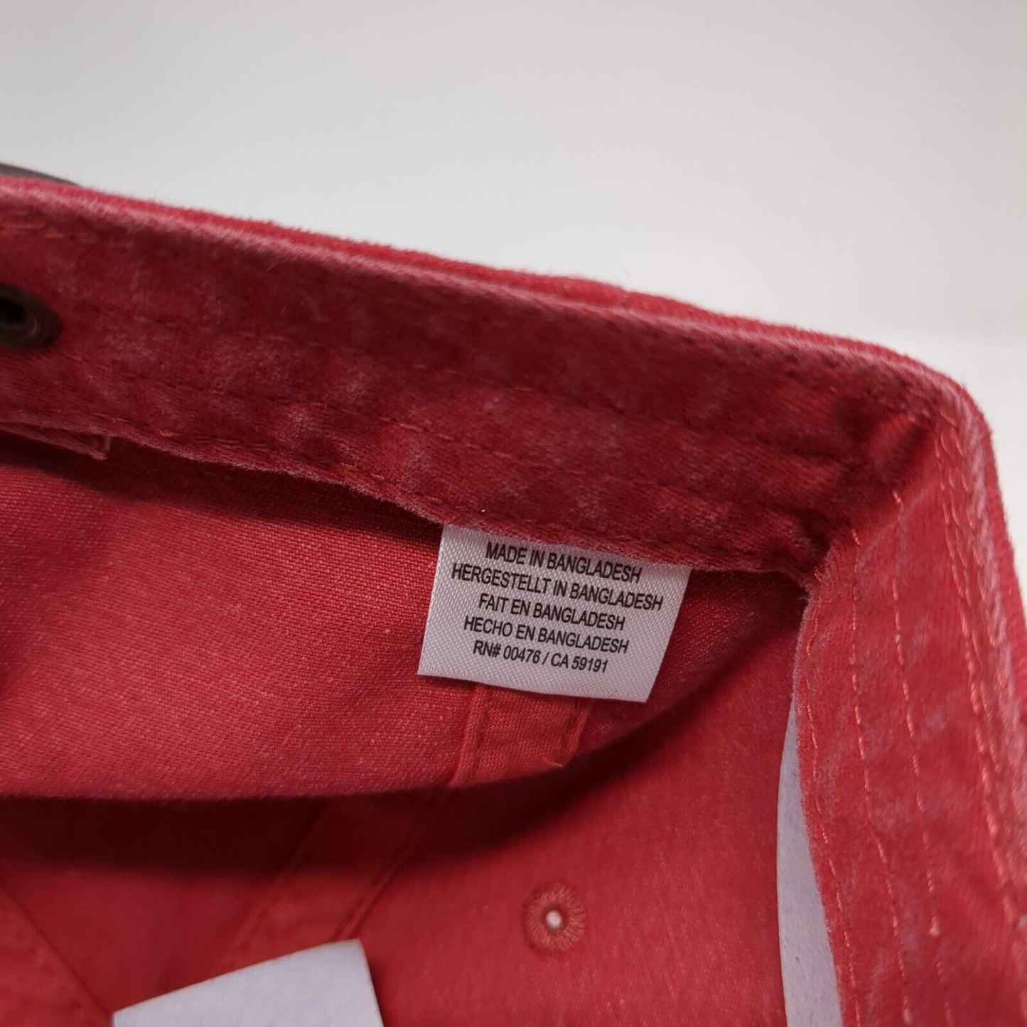 Bloody Mary Slideback Hat Red OS Adjustable Archive Cocktail American Needle